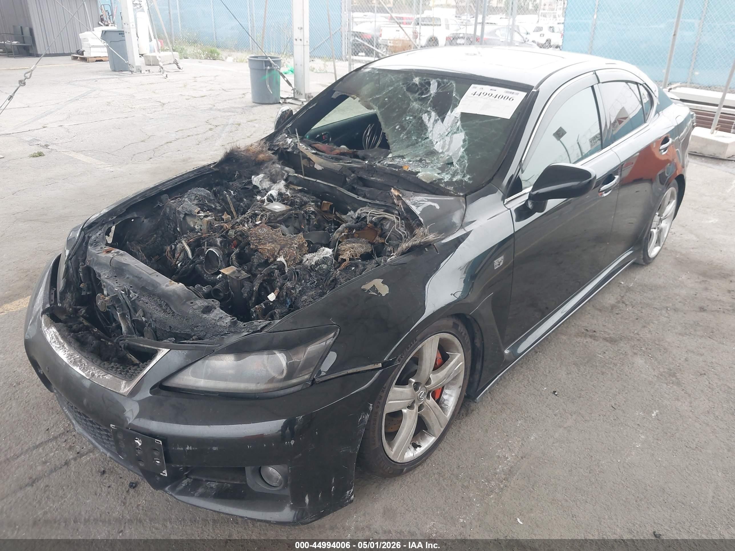 2008 Lexus Is F   Black vin: JTHBP262685003393