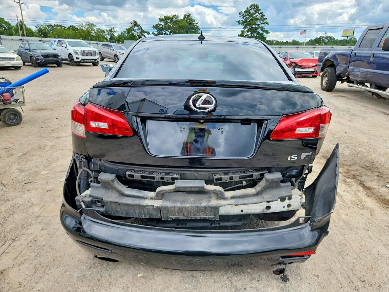 2008 Lexus Is F Base Черный vin: JTHBP262785001233