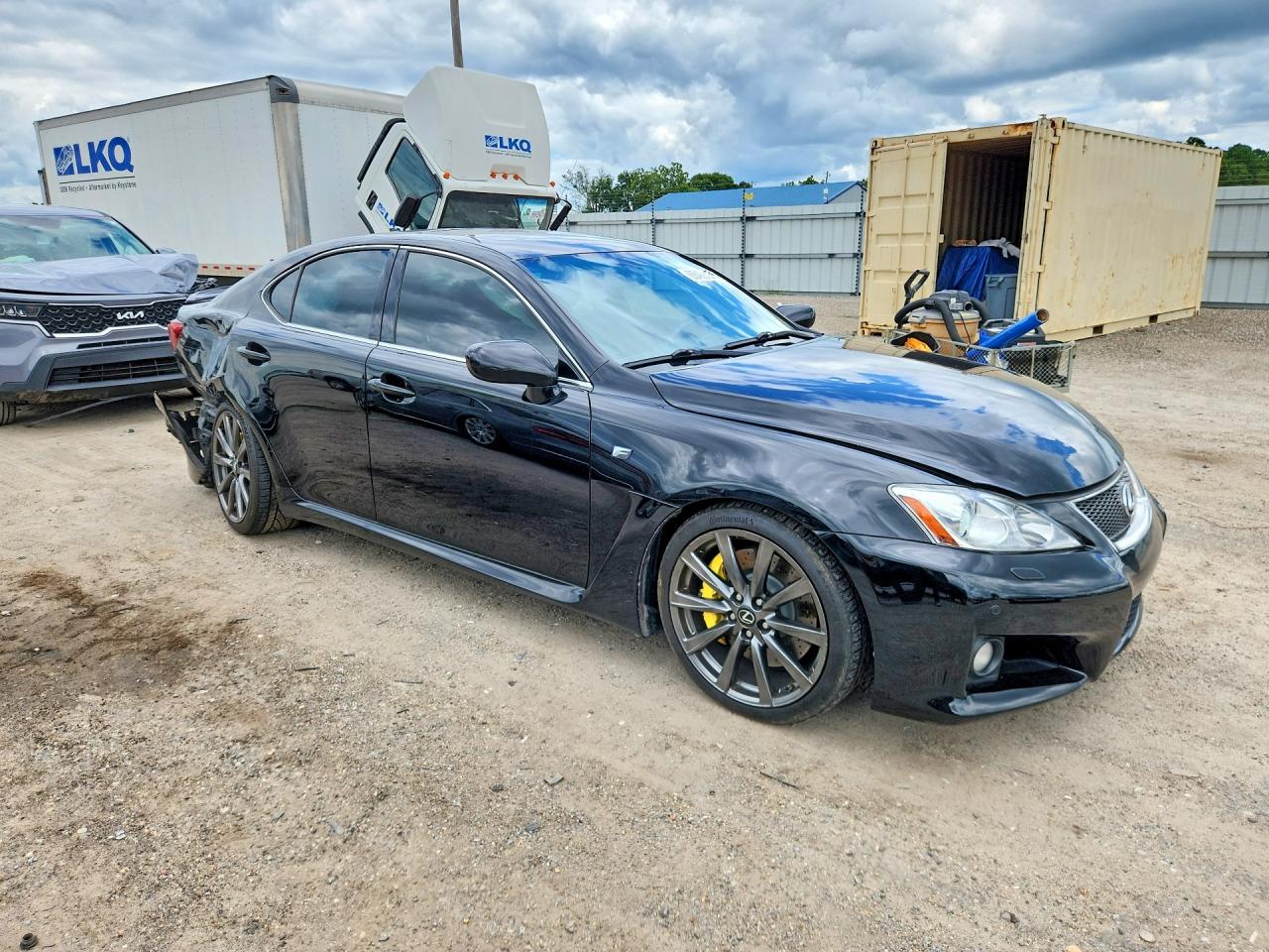2008 Lexus Is F Base Черный vin: JTHBP262785001233