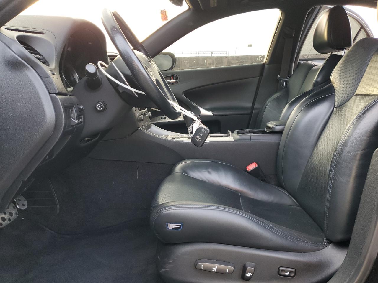 2008 Lexus Is-f Black vin: JTHBP262785001510