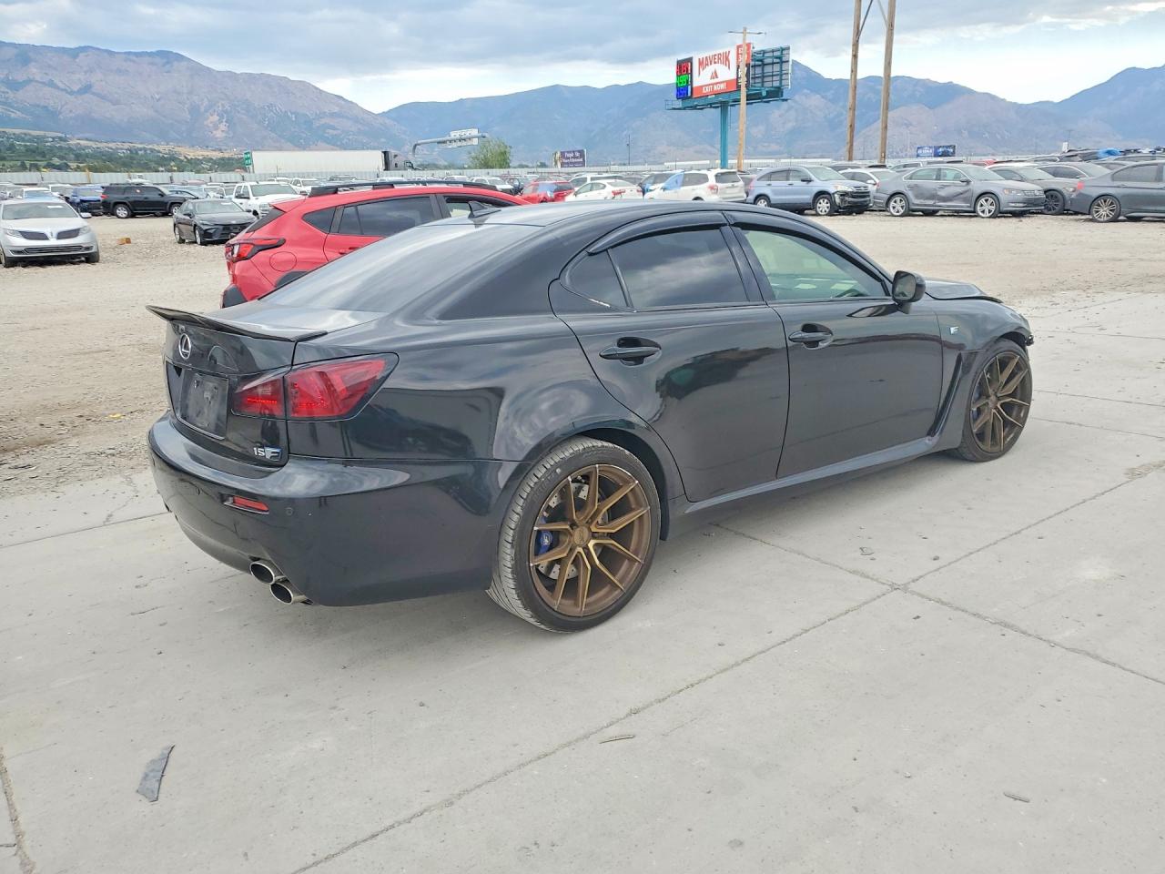 2008 Lexus Is F Base Черный vin: JTHBP262785002172