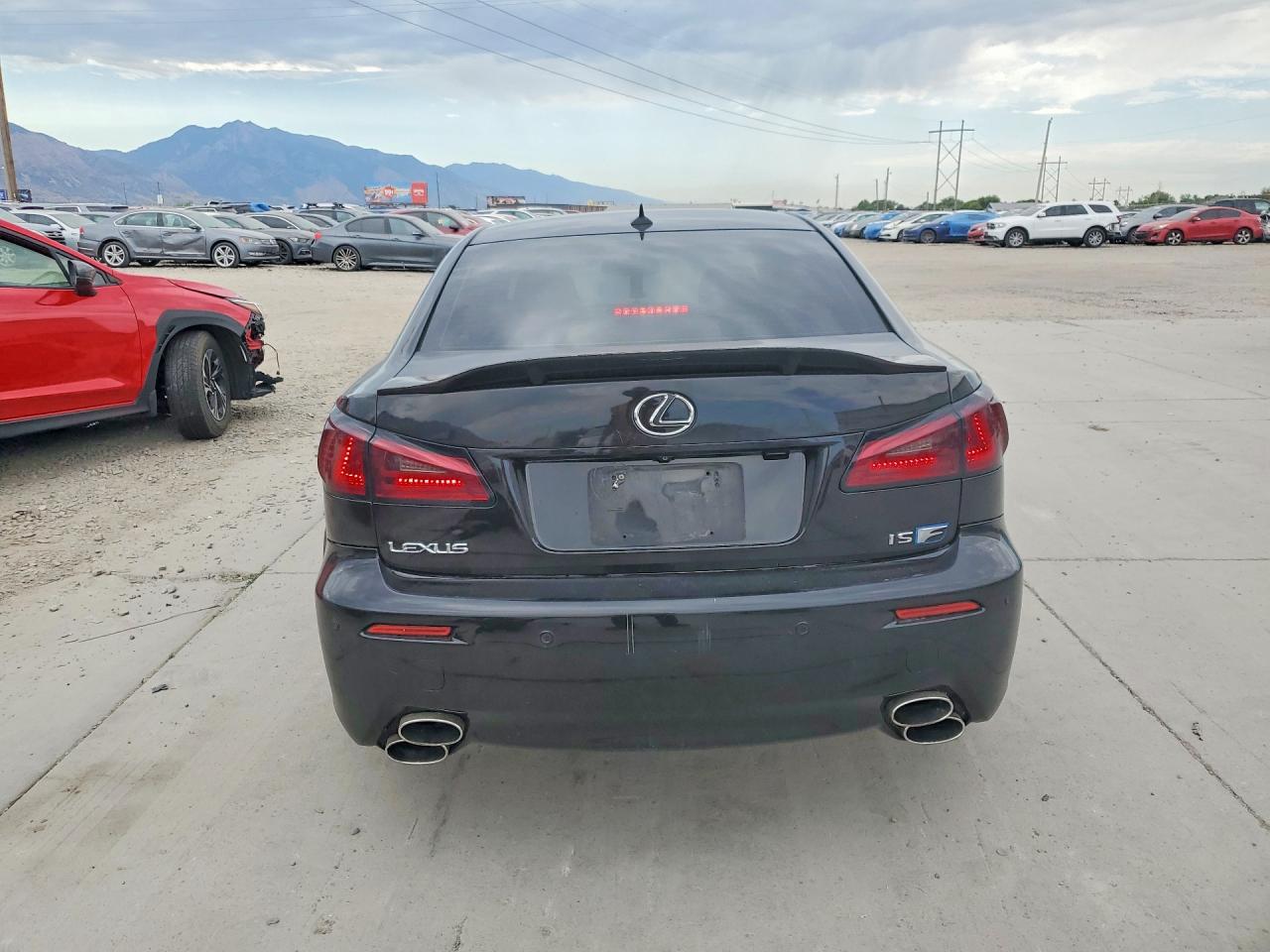 2008 Lexus Is F Base Черный vin: JTHBP262785002172