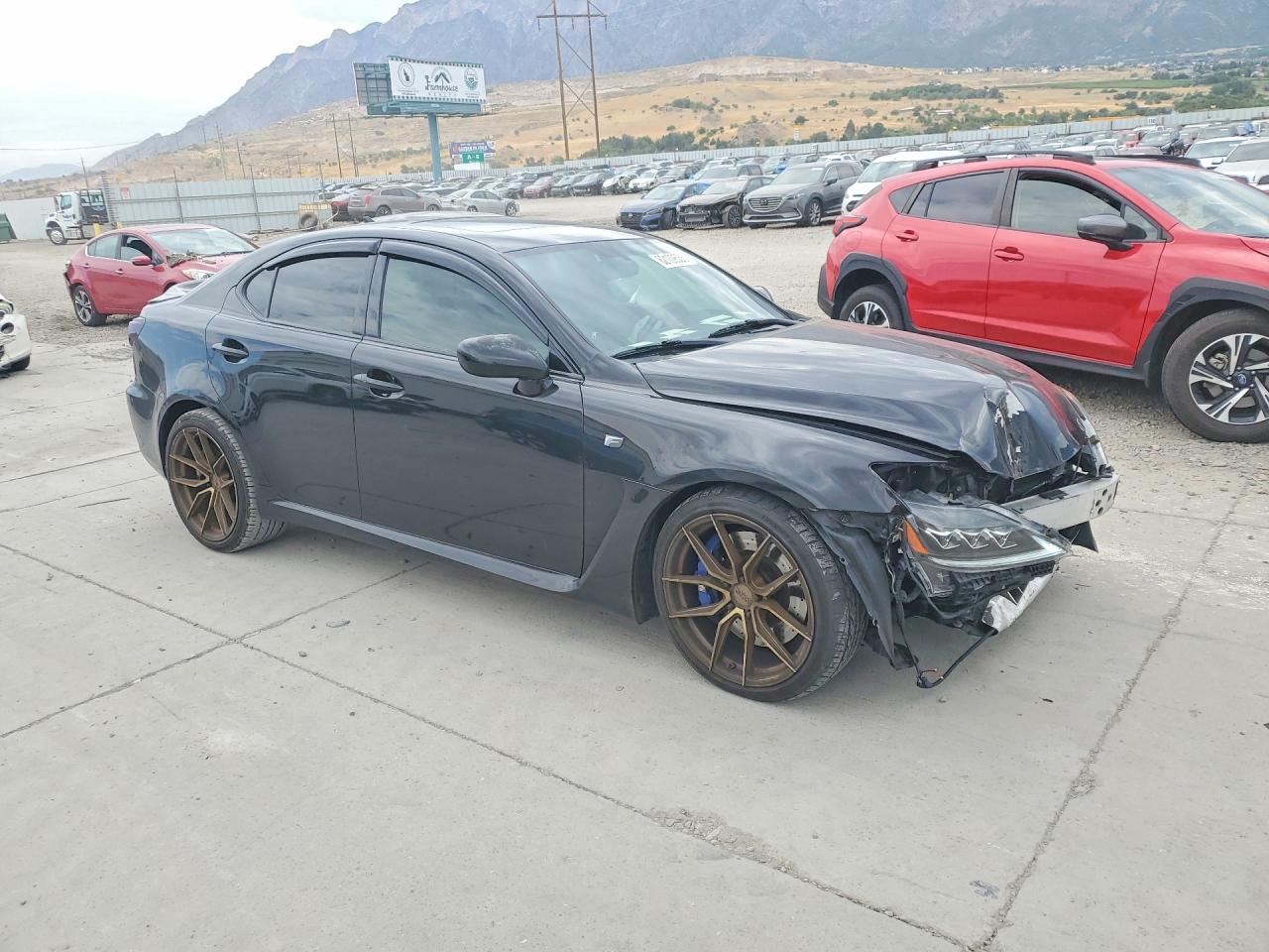 2008 Lexus Is F Base Черный vin: JTHBP262785002172