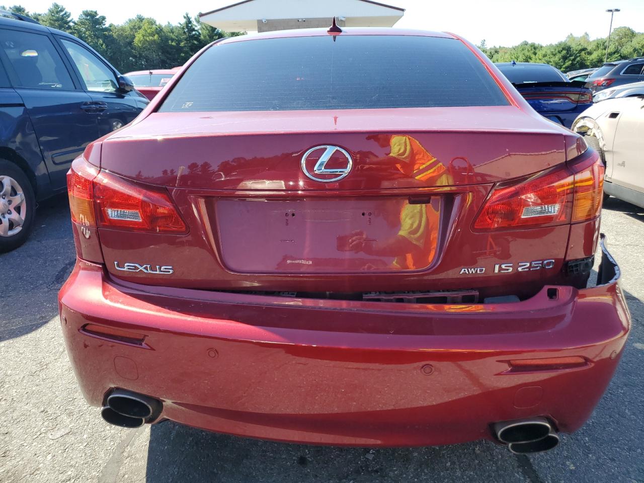 2008 Lexus Is-f Red vin: JTHBP262785002379