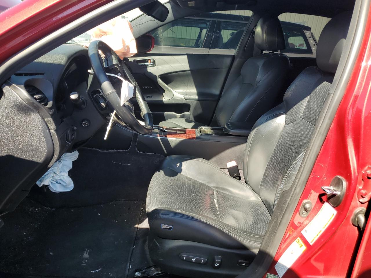 2008 Lexus Is-f Red vin: JTHBP262785002379