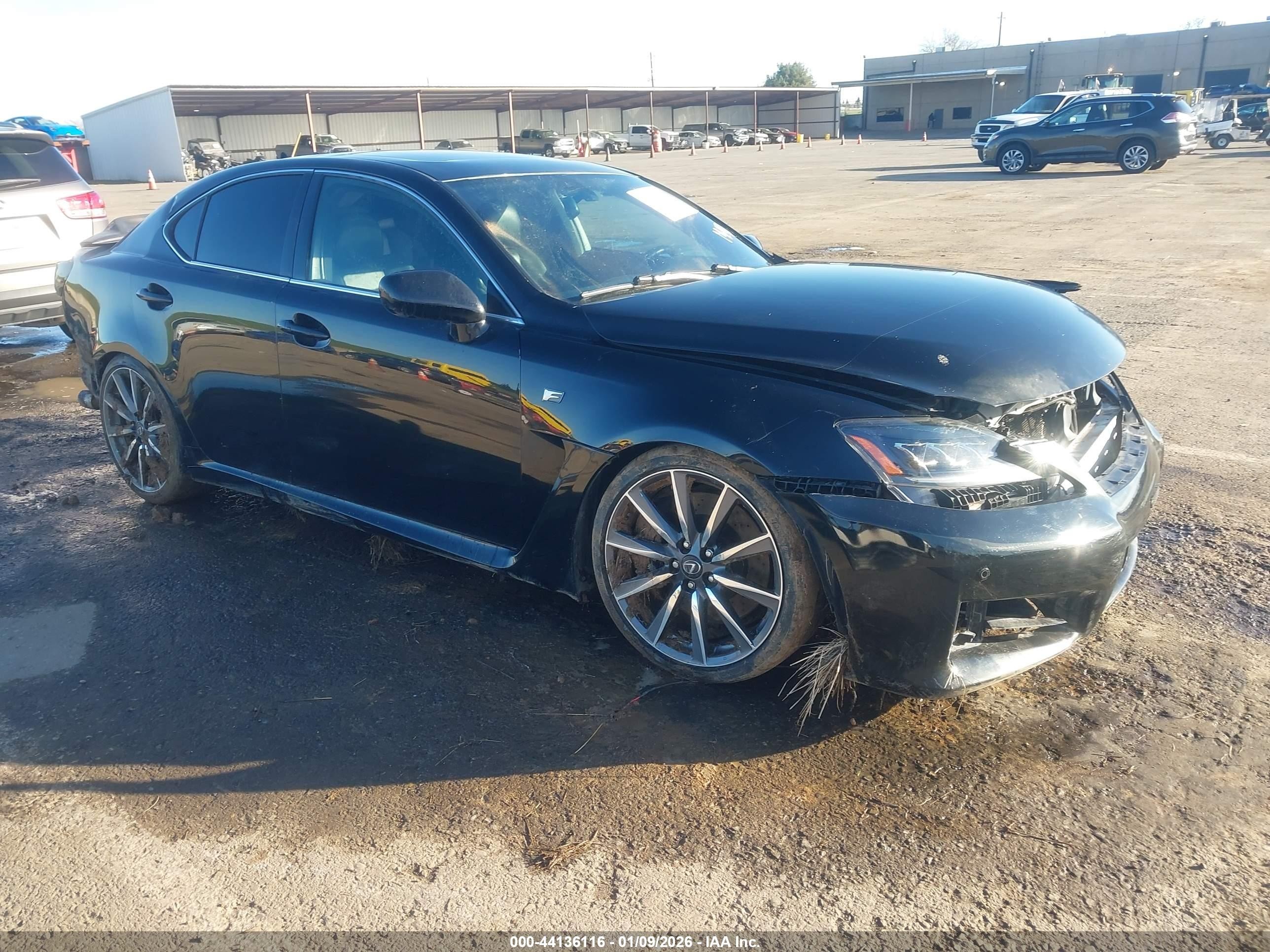 2008 Lexus Is F   Black vin: JTHBP262885001435