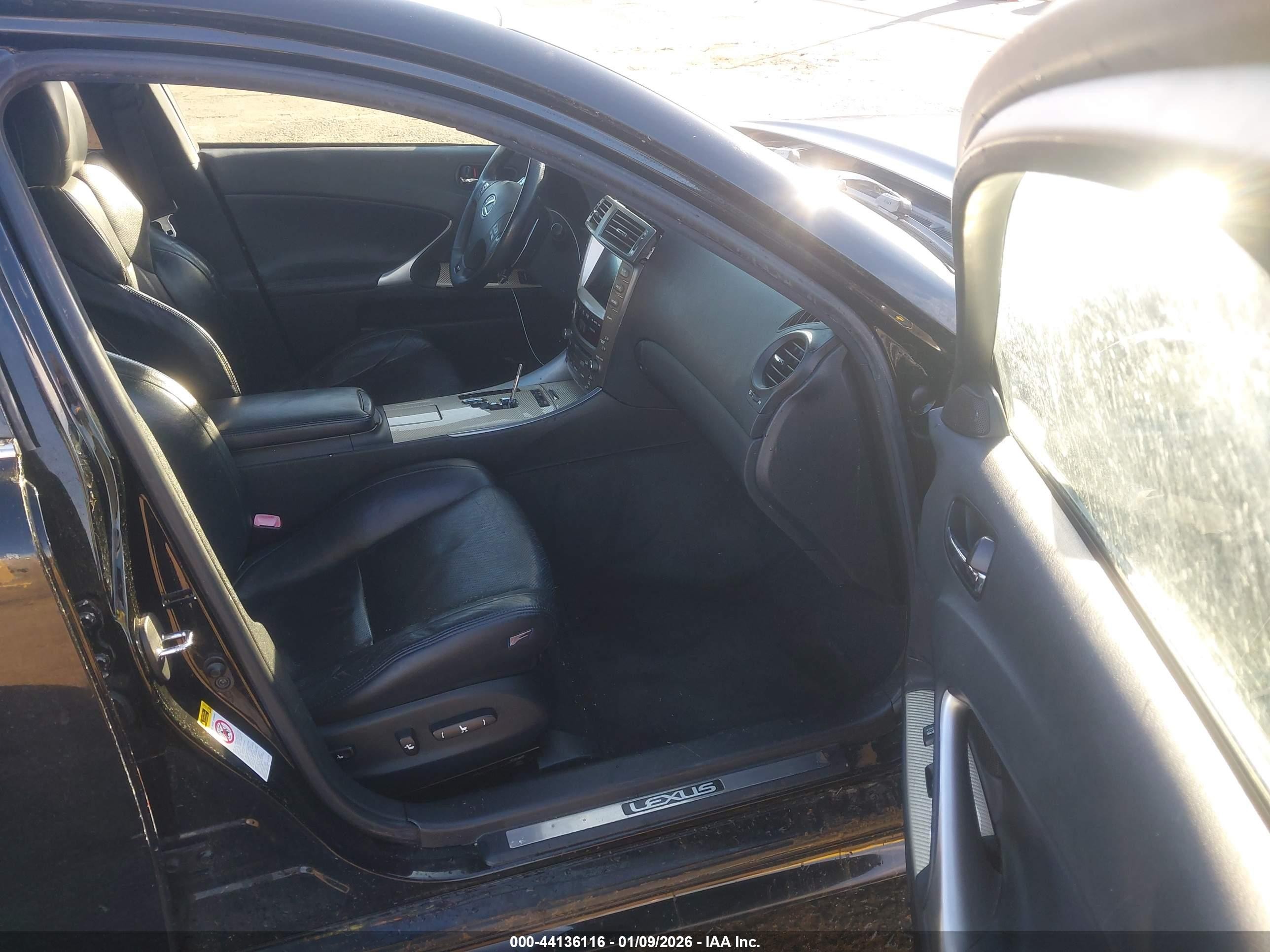 2008 Lexus Is F   Black vin: JTHBP262885001435