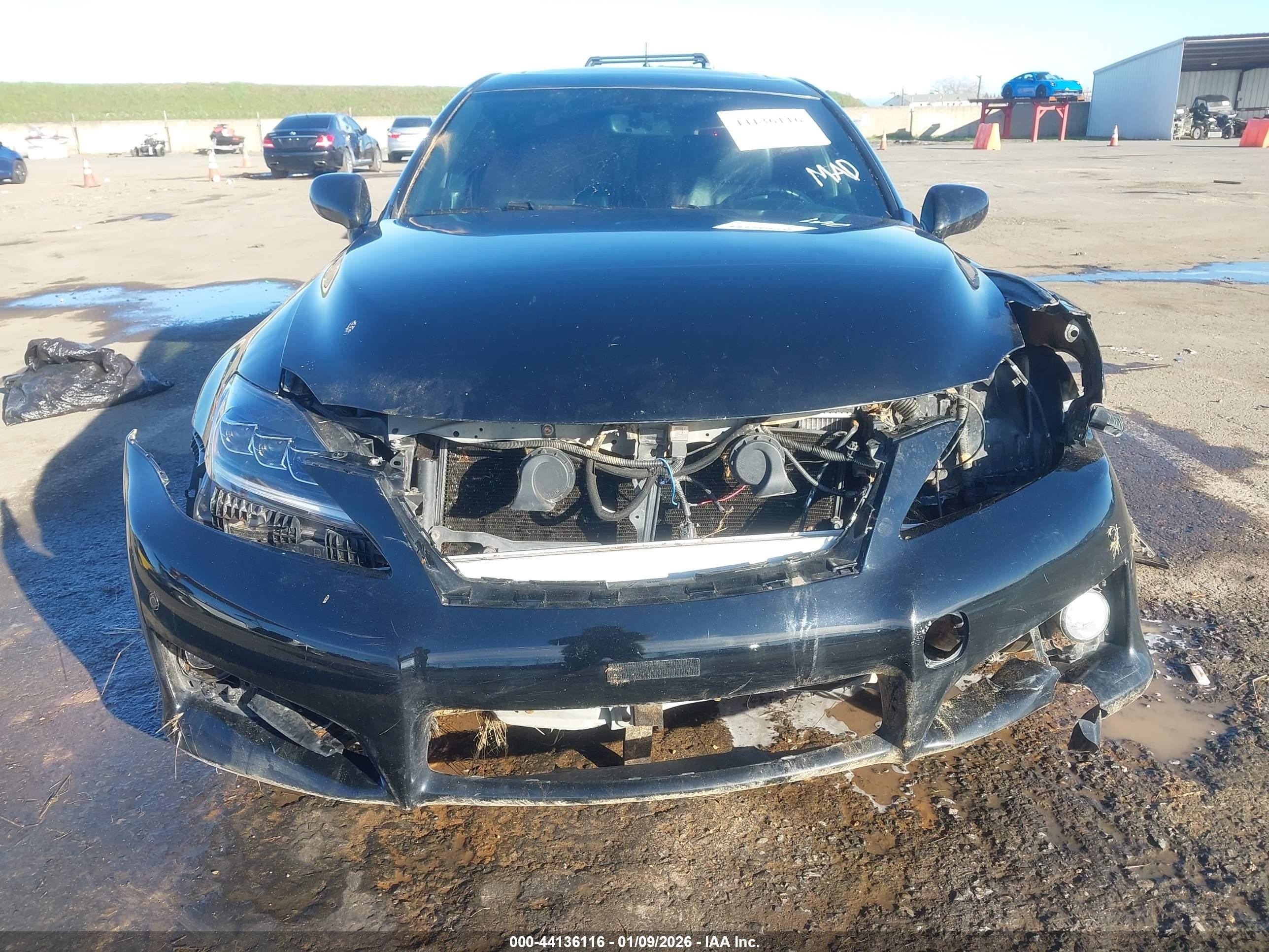 2008 Lexus Is F   Black vin: JTHBP262885001435