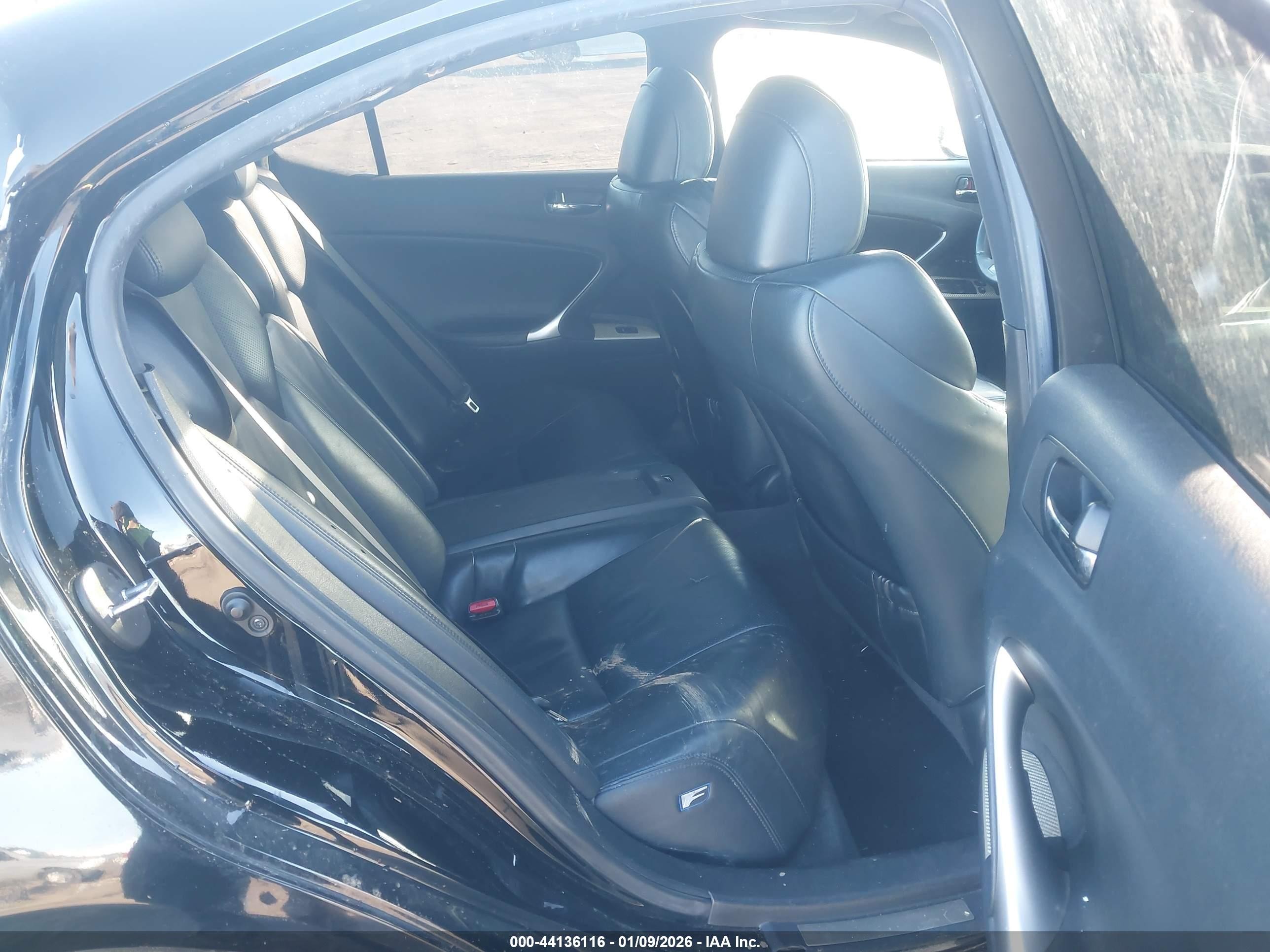 2008 Lexus Is F   Black vin: JTHBP262885001435