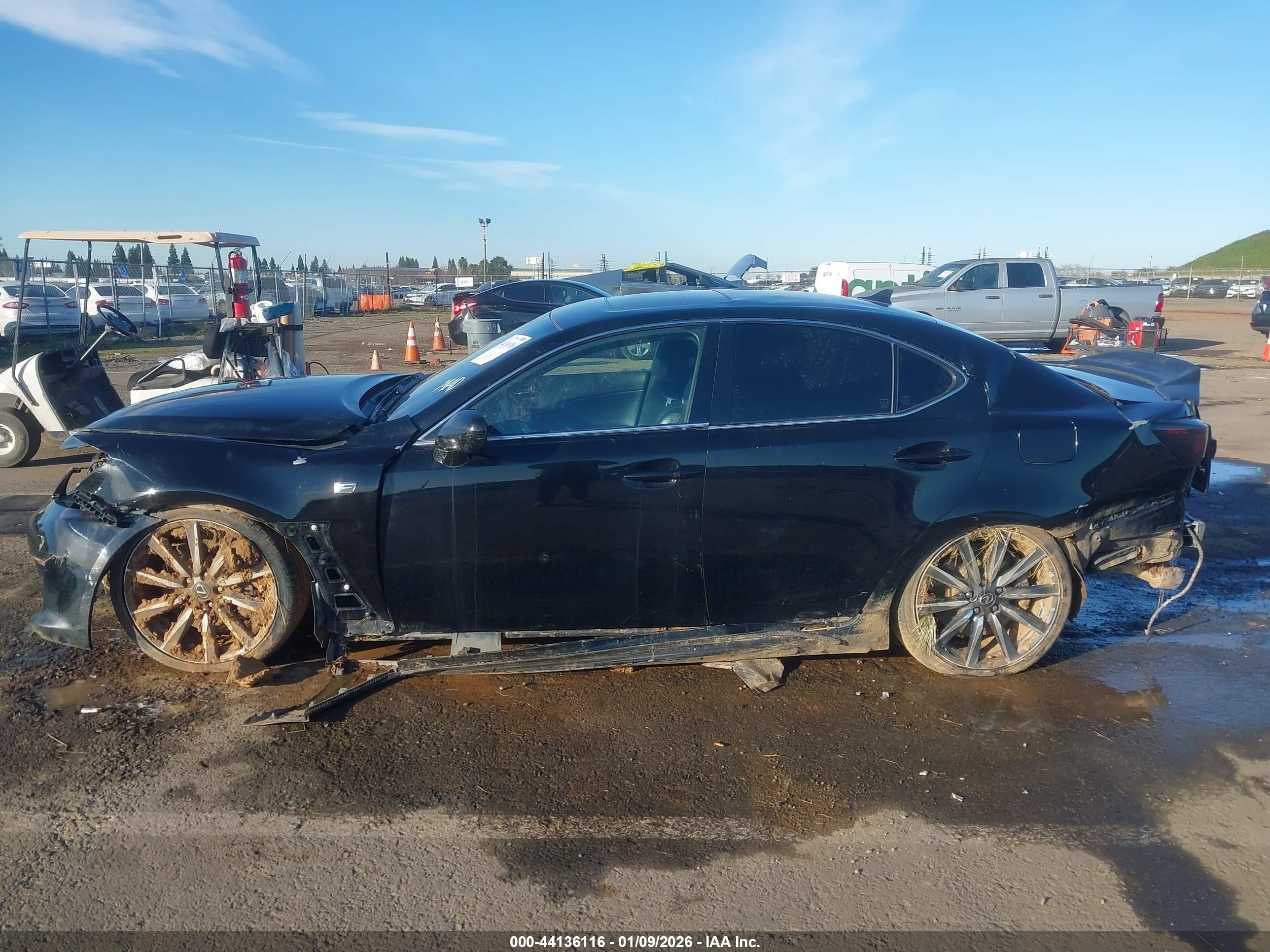 2008 Lexus Is F   Black vin: JTHBP262885001435