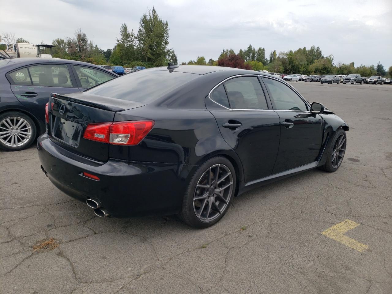 2008 Lexus Is-f Black vin: JTHBP262885002312