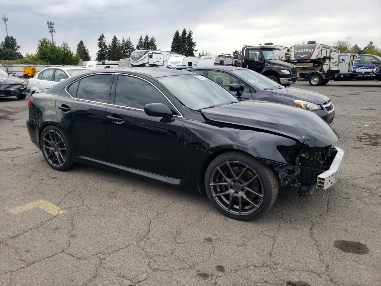 2008 Lexus Is-f Black vin: JTHBP262885002312