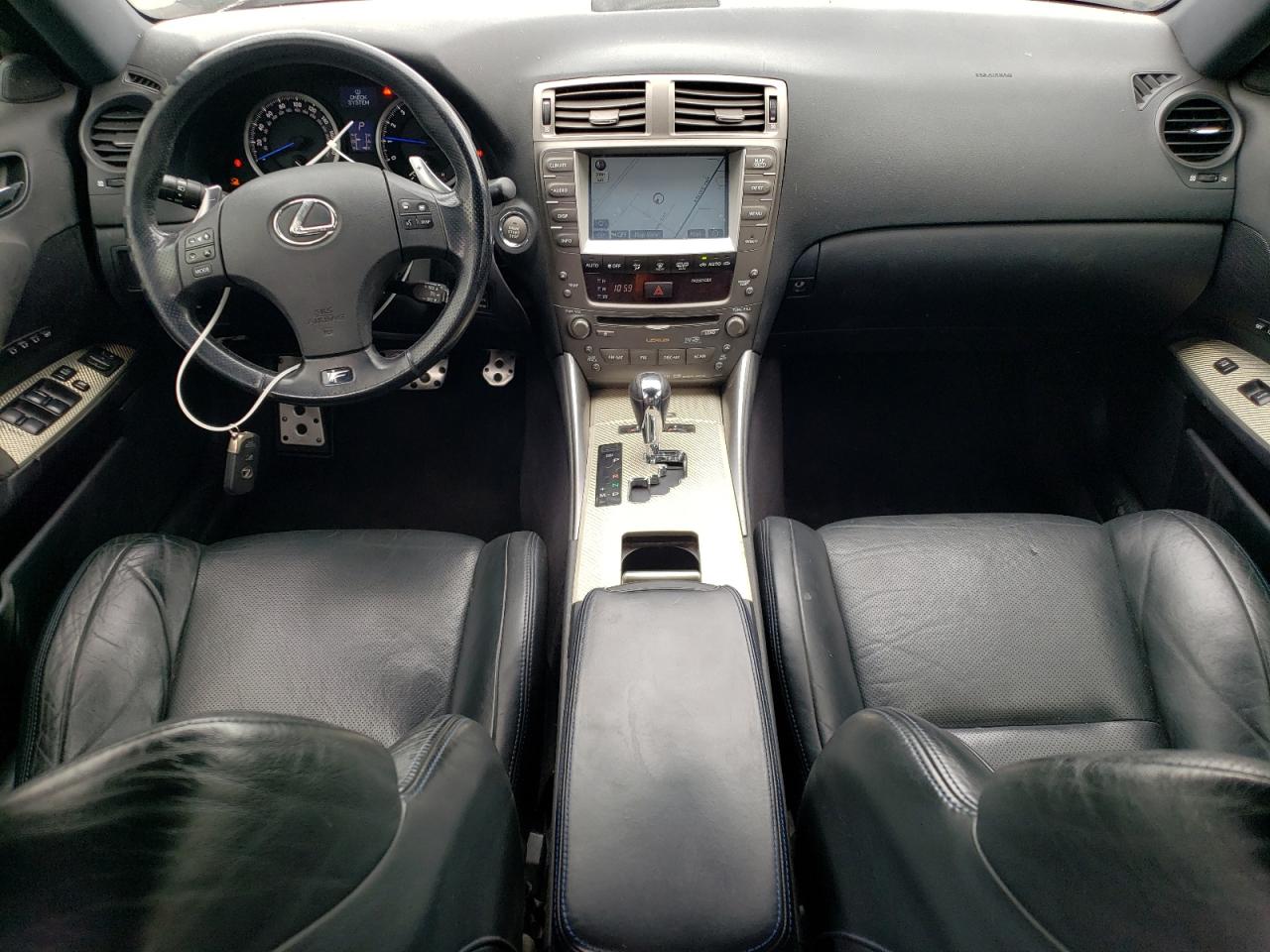 2008 Lexus Is-f Black vin: JTHBP262885002312