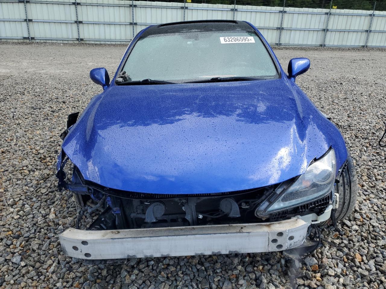 2008 Lexus Is-f Blue vin: JTHBP262885003864
