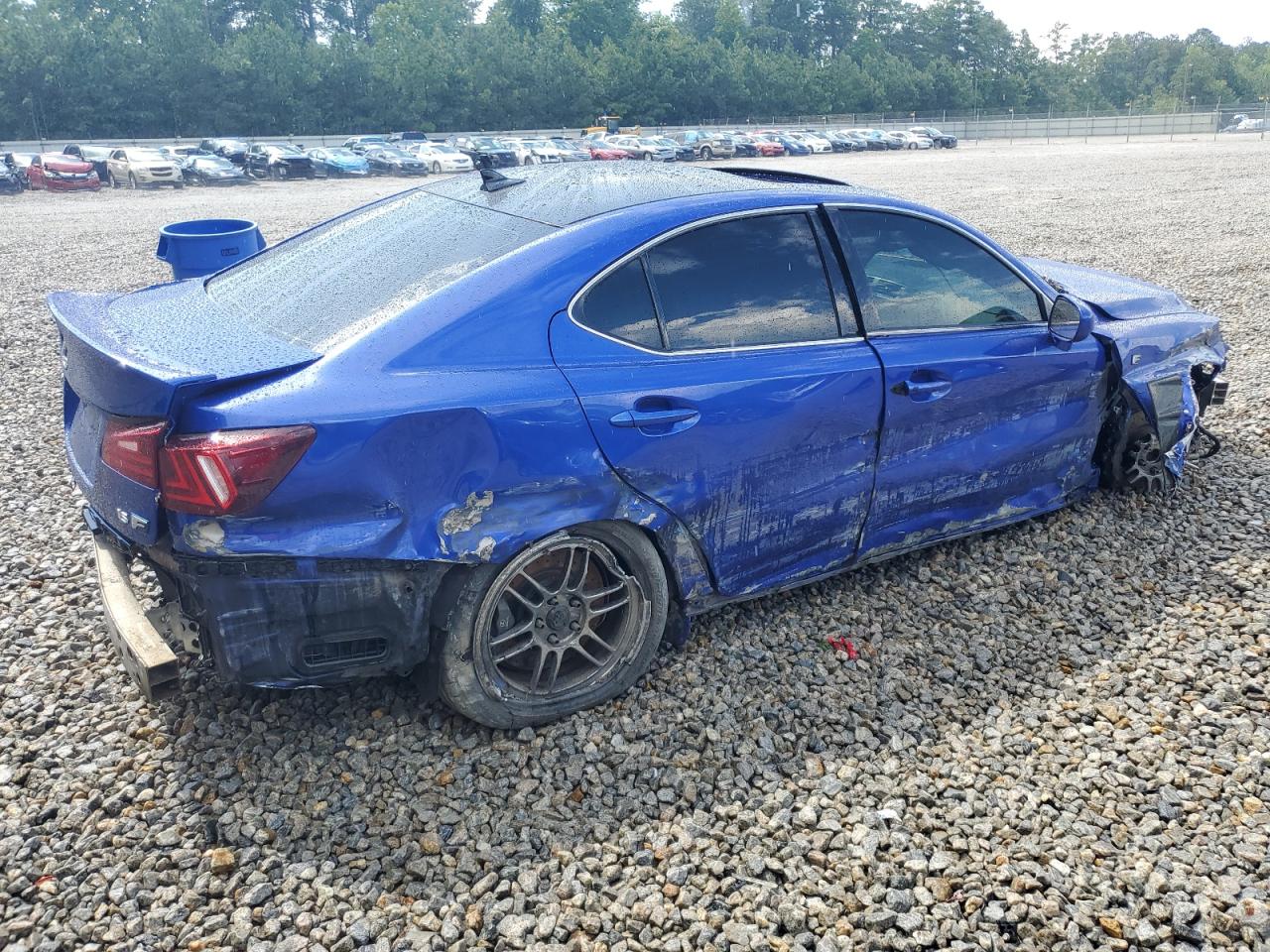 2008 Lexus Is-f Blue vin: JTHBP262885003864