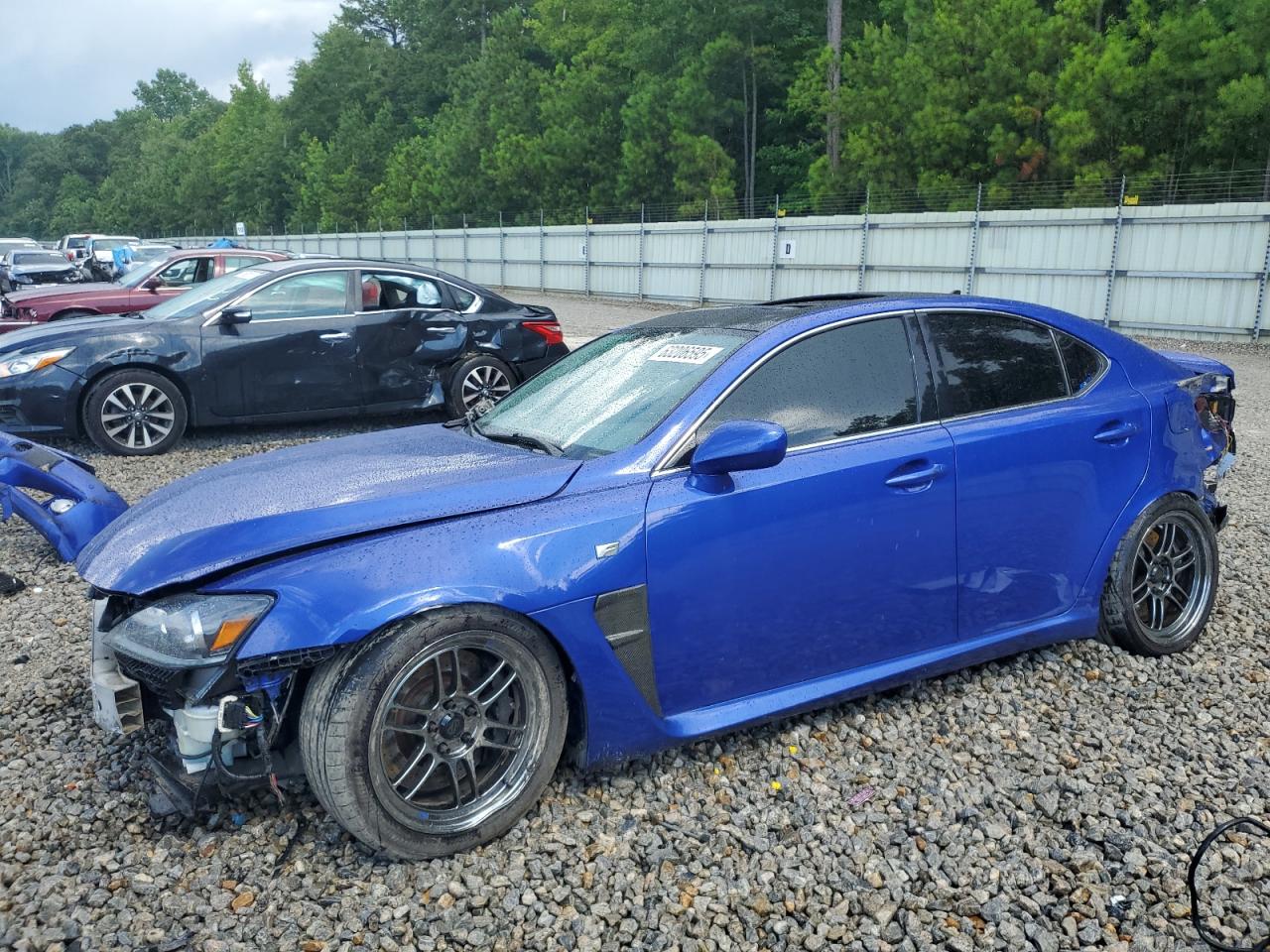 2008 Lexus Is-f Blue vin: JTHBP262885003864