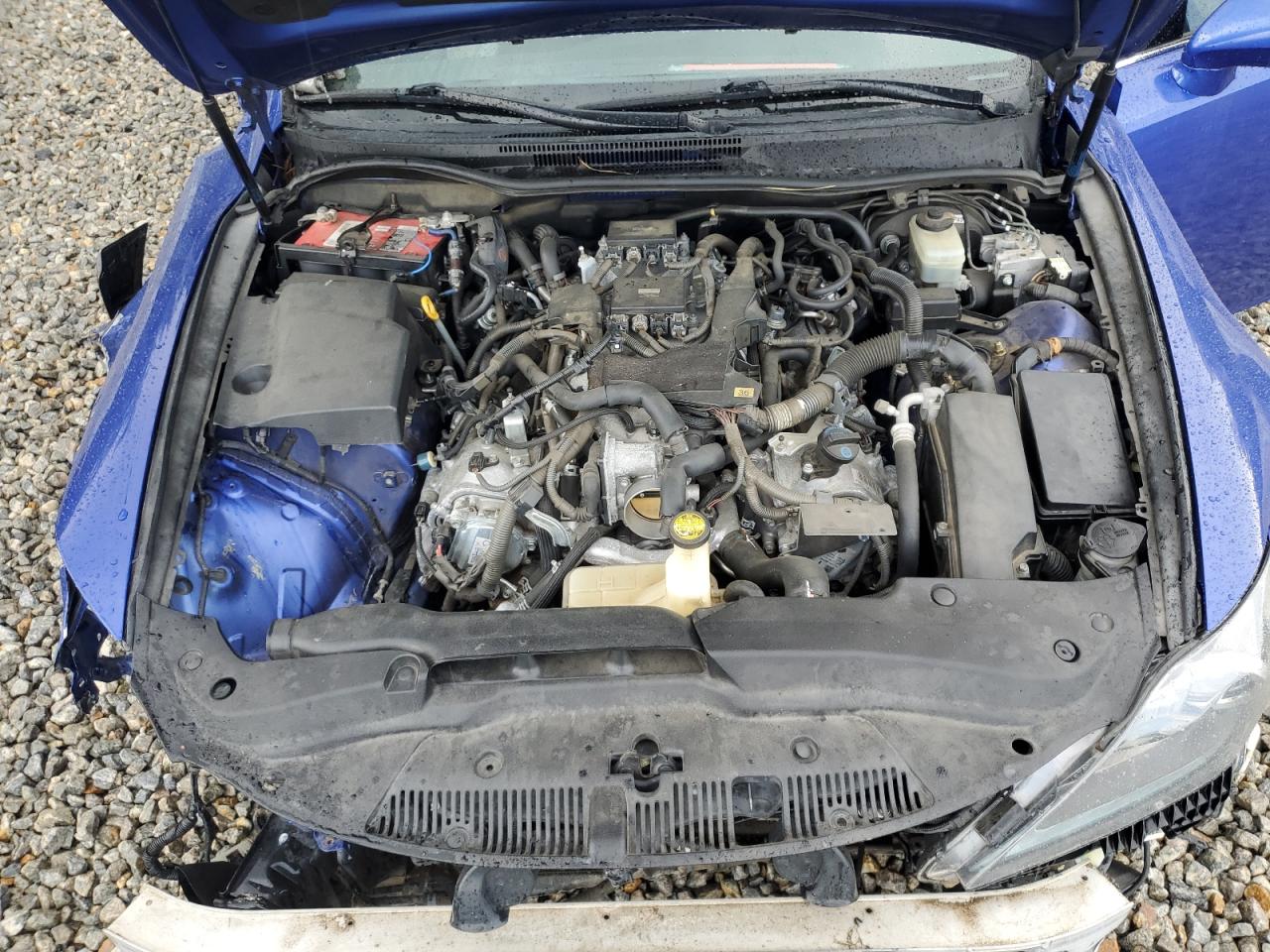 2008 Lexus Is-f Blue vin: JTHBP262885003864