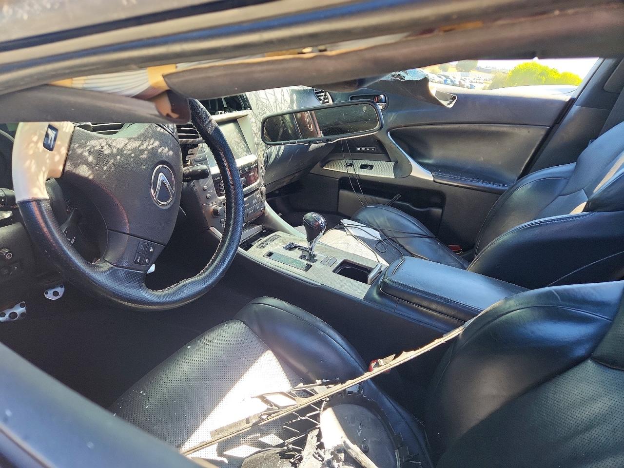 2008 Lexus Is F Base Black vin: JTHBP262985000813