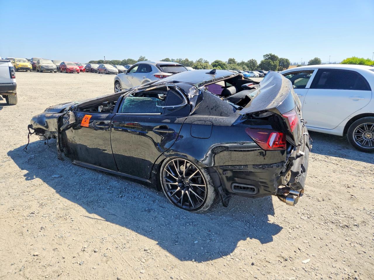 2008 Lexus Is F Base Black vin: JTHBP262985000813