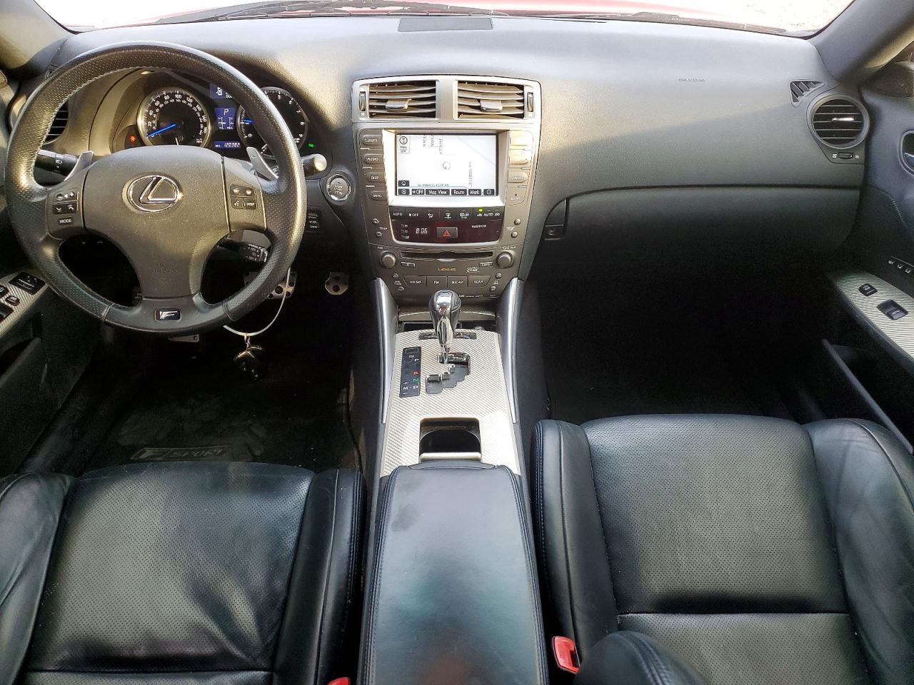 2008 Lexus Is-f Red vin: JTHBP262985001492