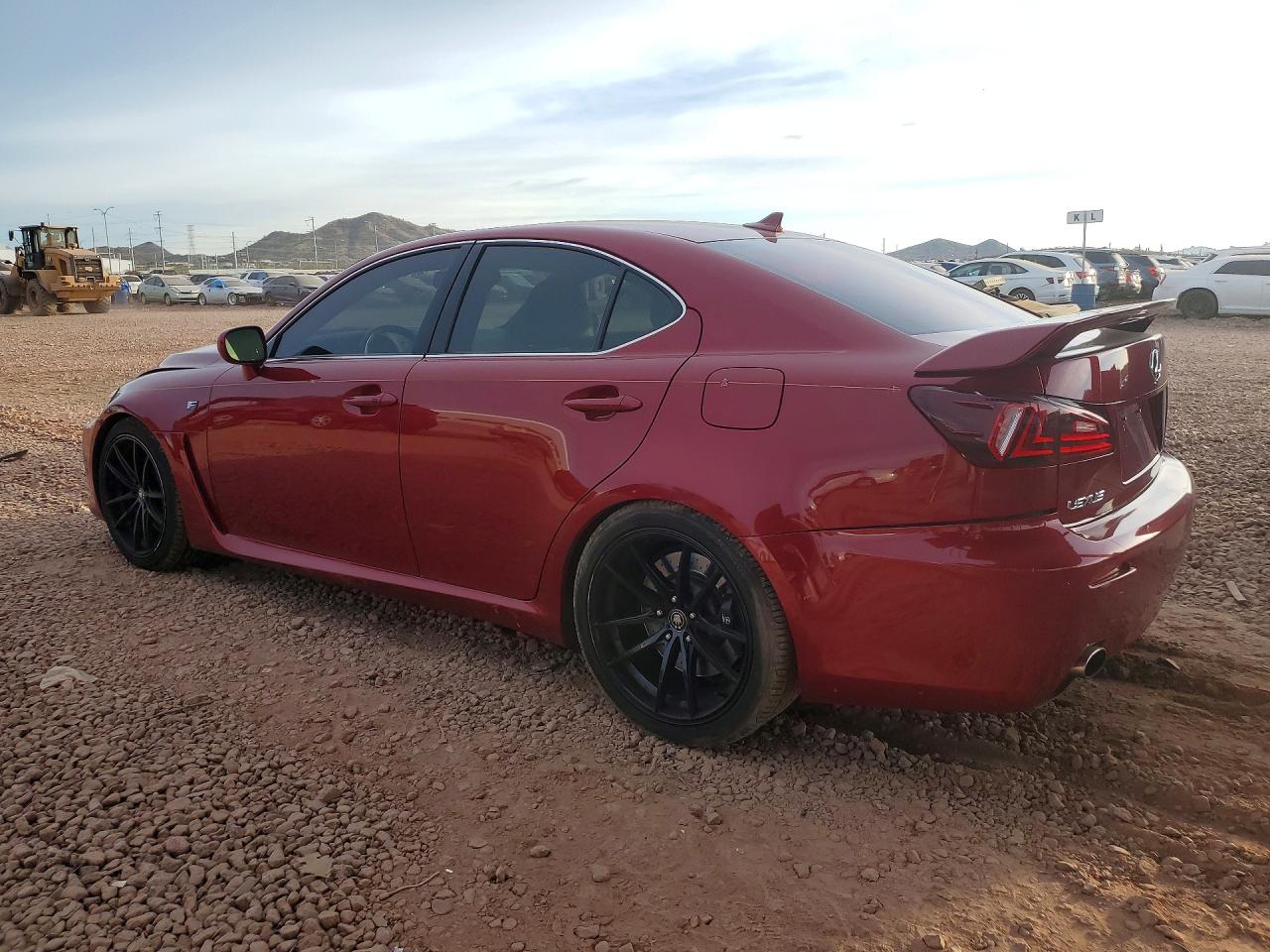 2008 Lexus Is-f Red vin: JTHBP262985001492