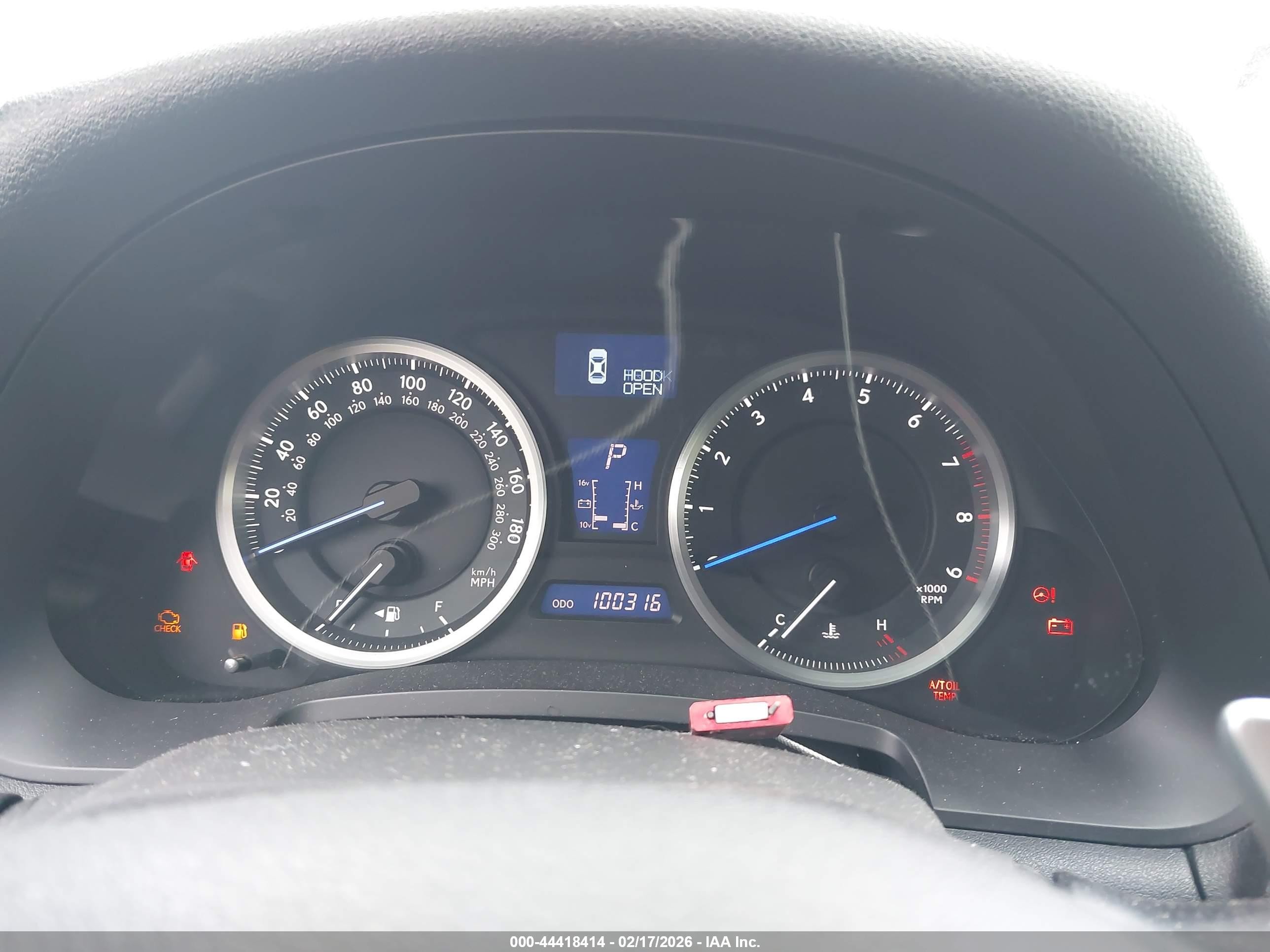 2008 Lexus Is F   Red vin: JTHBP262X85003350