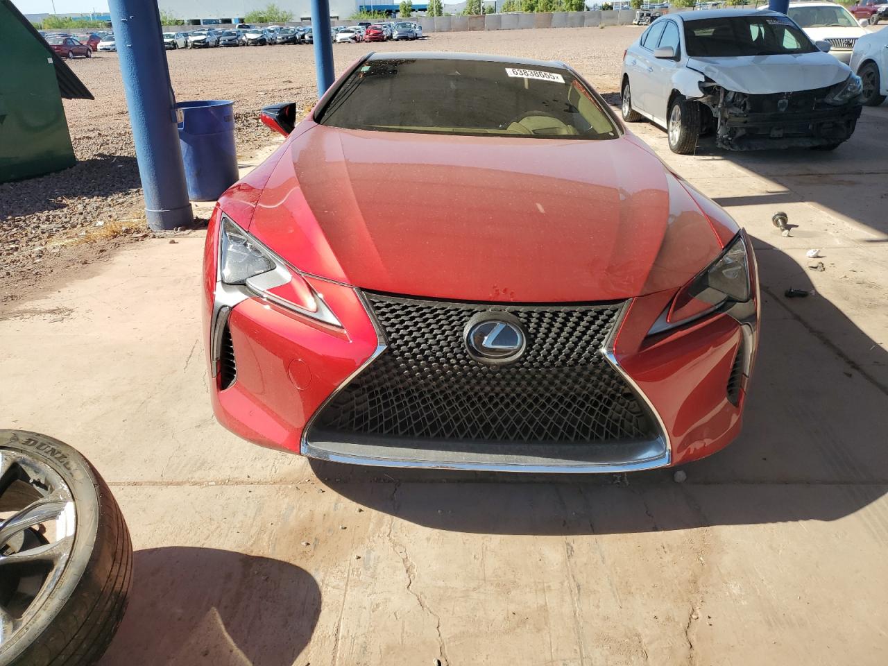 2024 Lexus Lc 500 Красный vin: JTHBP5AY0RA107934