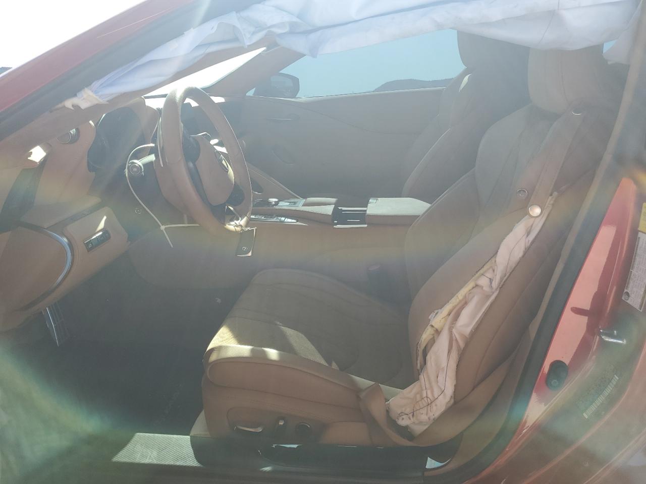 2024 Lexus Lc 500 Красный vin: JTHBP5AY0RA107934