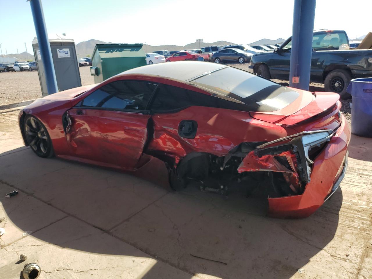 2024 Lexus Lc 500 Красный vin: JTHBP5AY0RA107934