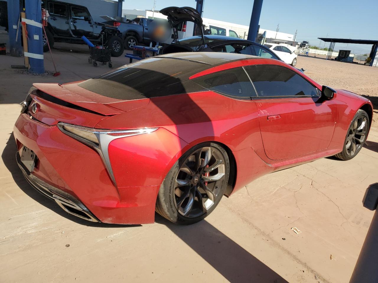 2024 Lexus Lc 500 Красный vin: JTHBP5AY0RA107934