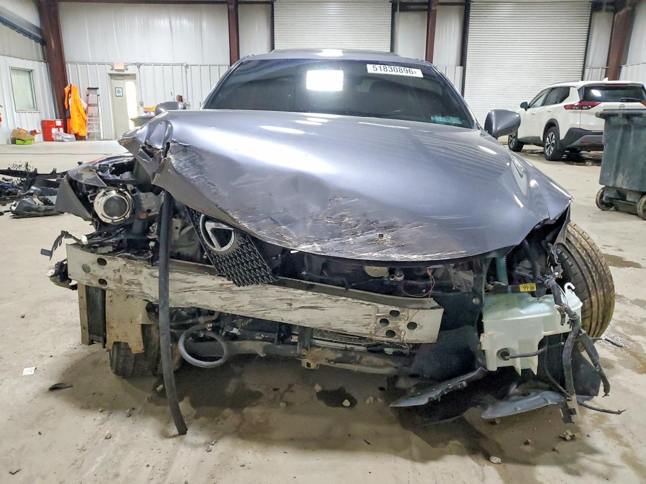 2012 Lexus Is F Gray vin: JTHBP5C21C5010489