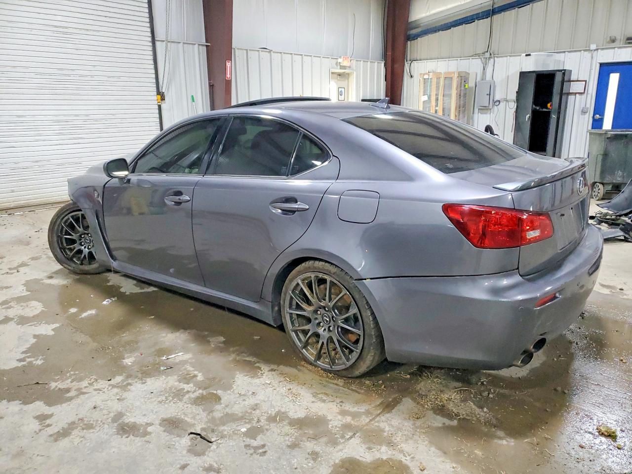 2012 Lexus Is F Gray vin: JTHBP5C21C5010489