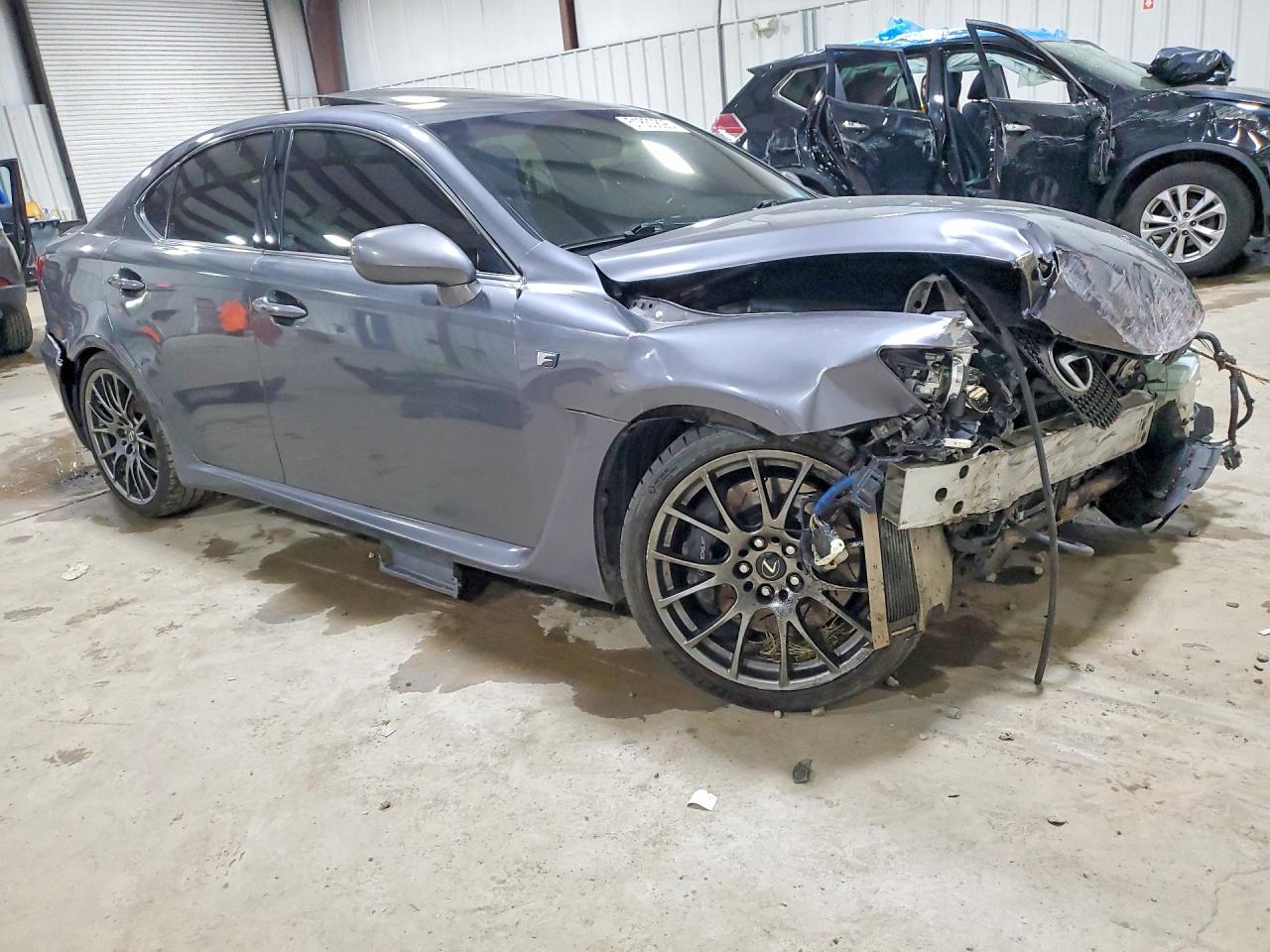 2012 Lexus Is F Gray vin: JTHBP5C21C5010489