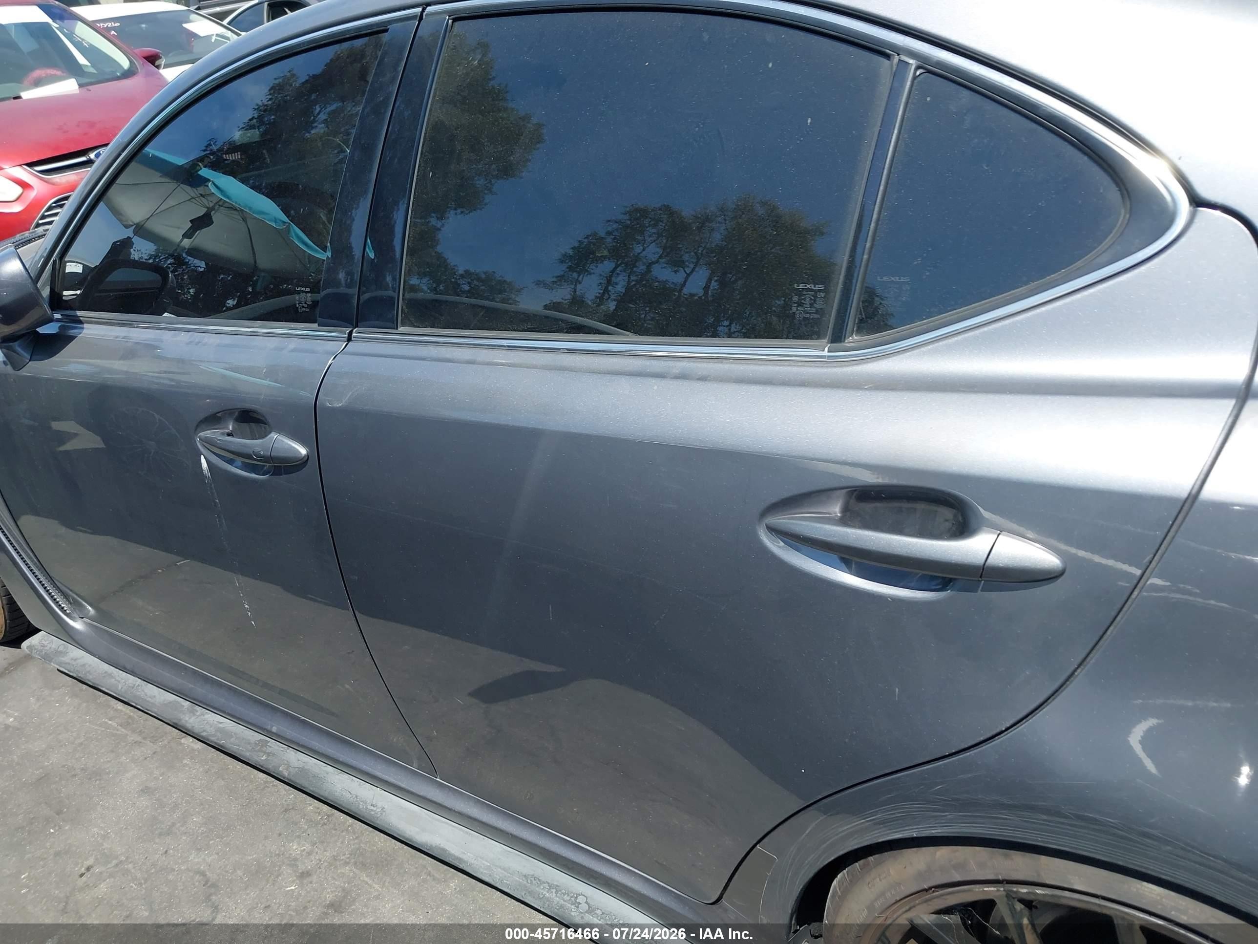 2012 Lexus Is F   Gray vin: JTHBP5C22C5010761