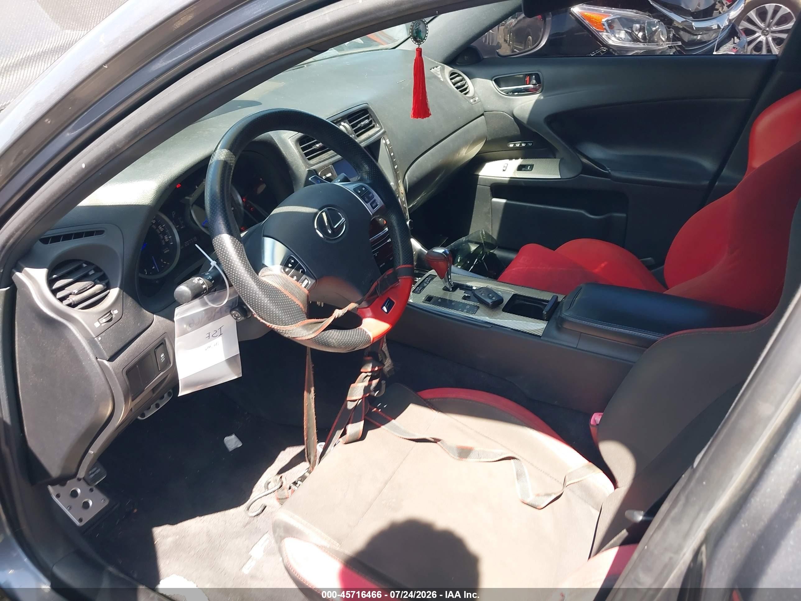2012 Lexus Is F   Gray vin: JTHBP5C22C5010761