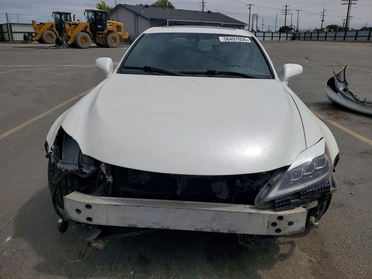 2012 Lexus Is Белый vin: JTHBP5C23C5010218