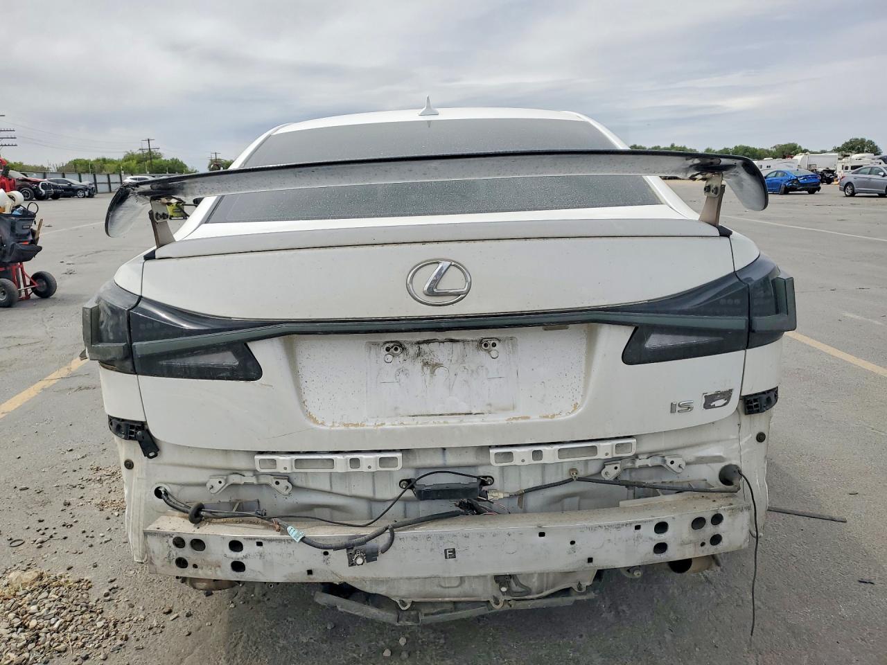 2012 Lexus Is Белый vin: JTHBP5C23C5010218