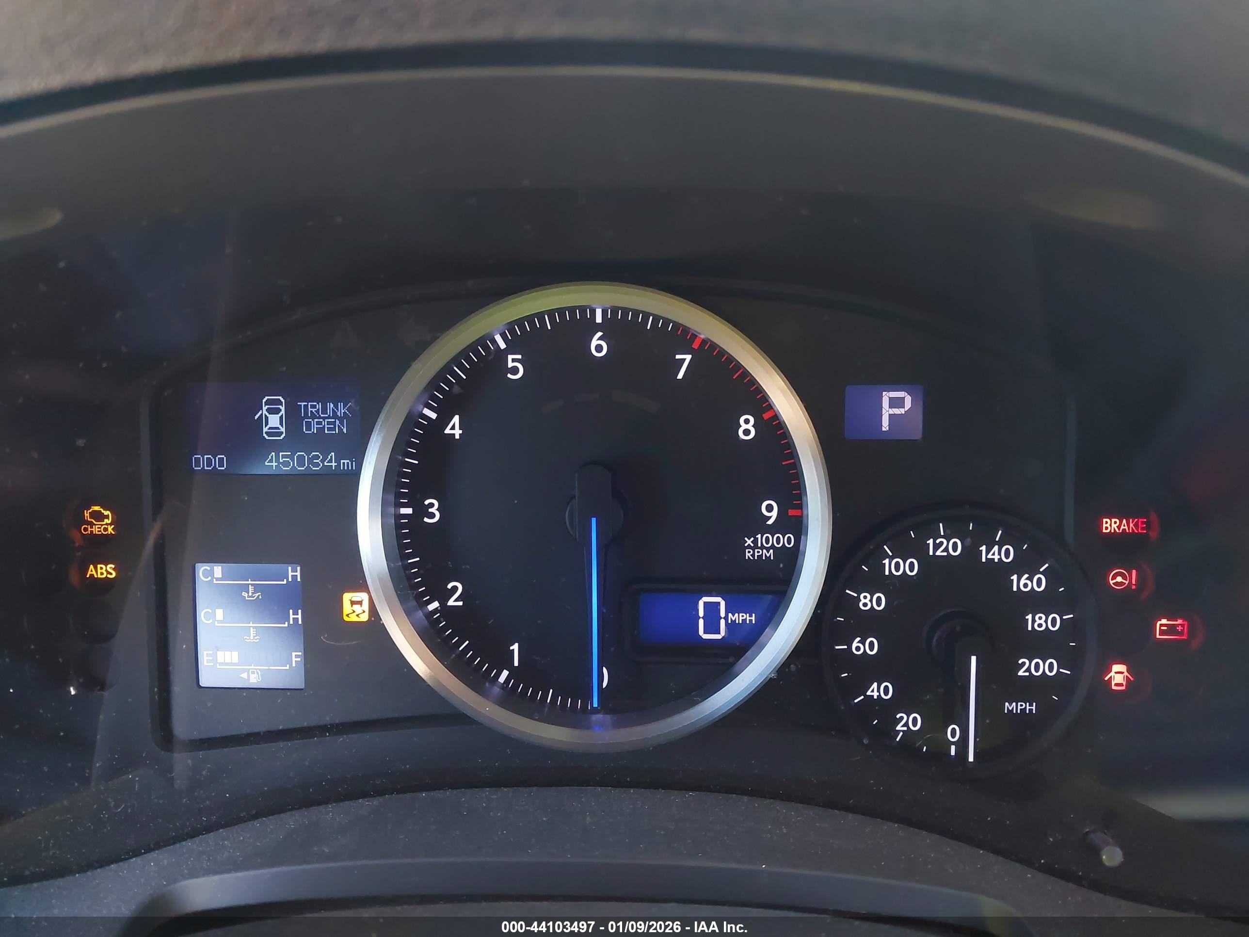 2012 Lexus Is F   Black vin: JTHBP5C27C5010514