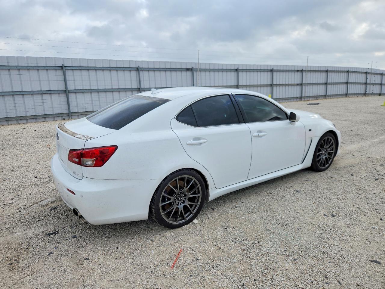 2014 Lexus Is F White vin: JTHBP5C27E5011360