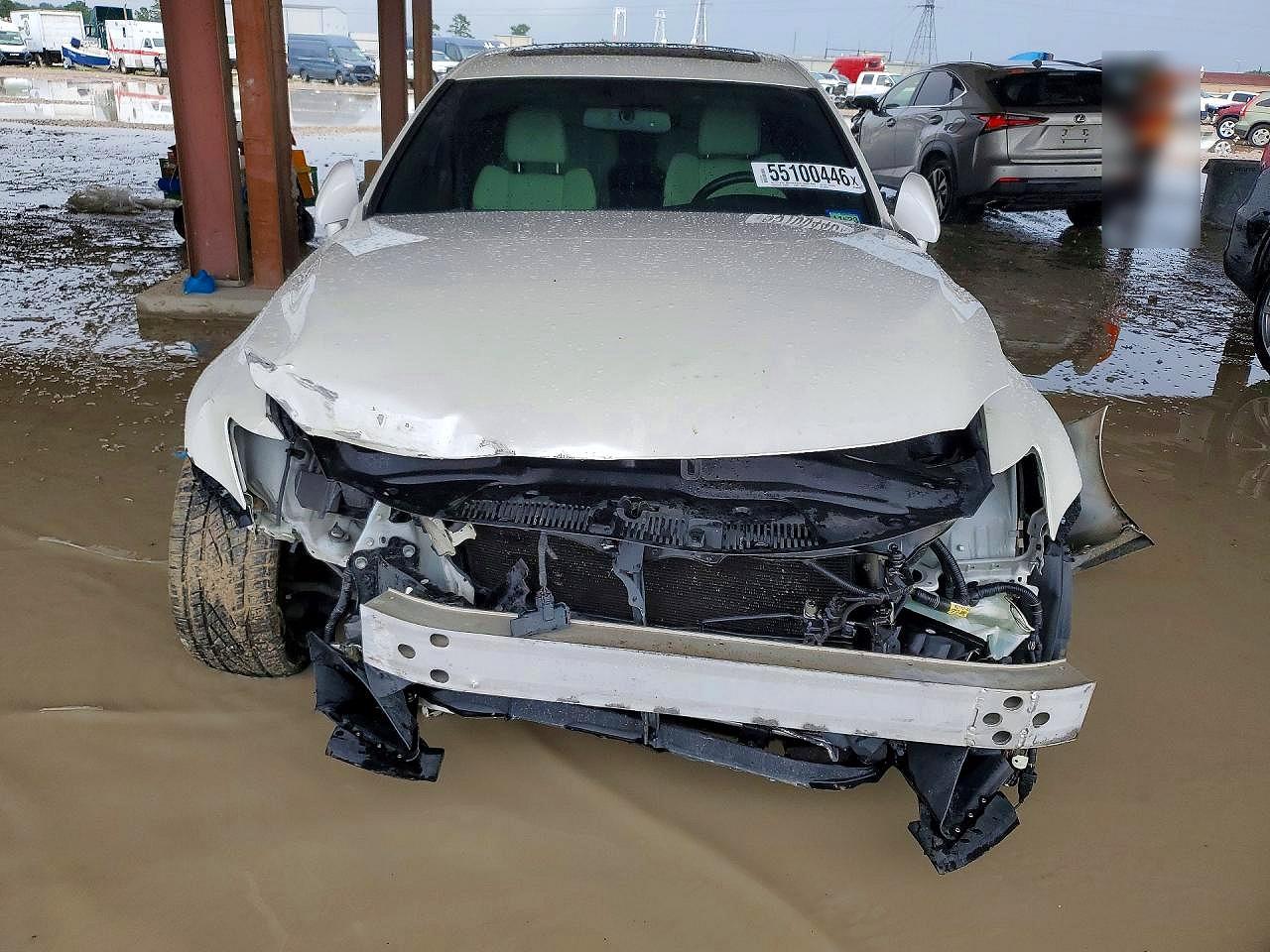 2011 Lexus Is F White vin: JTHBP5C29B5008309