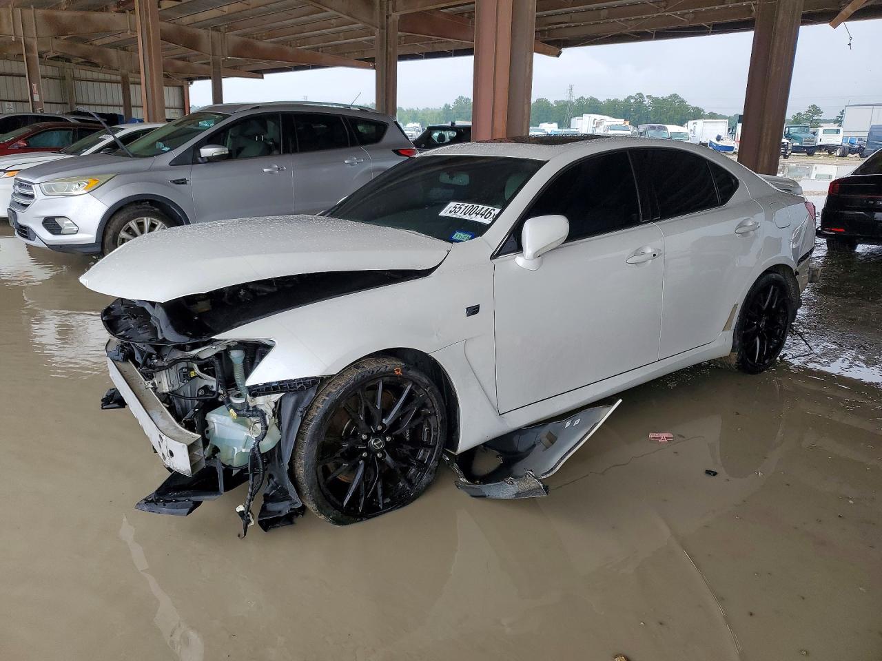 2011 Lexus Is F Белый vin: JTHBP5C29B5008309