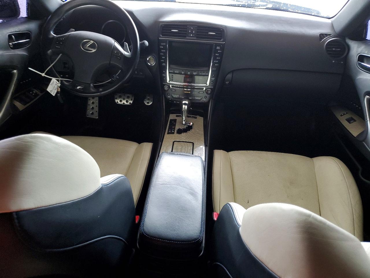 2011 Lexus Is F White vin: JTHBP5C29B5008309