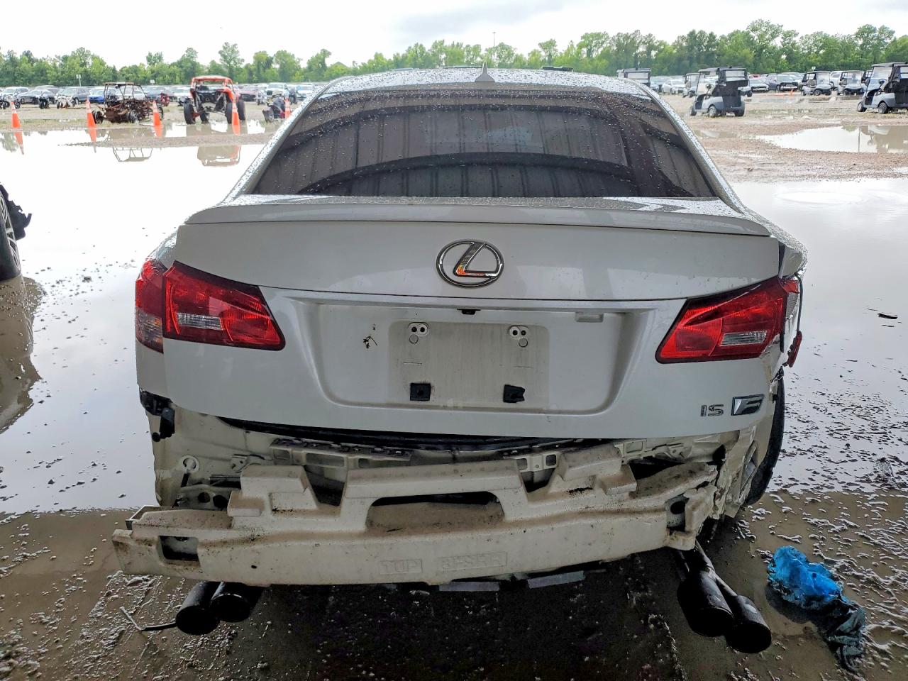 2011 Lexus Is F White vin: JTHBP5C29B5008309