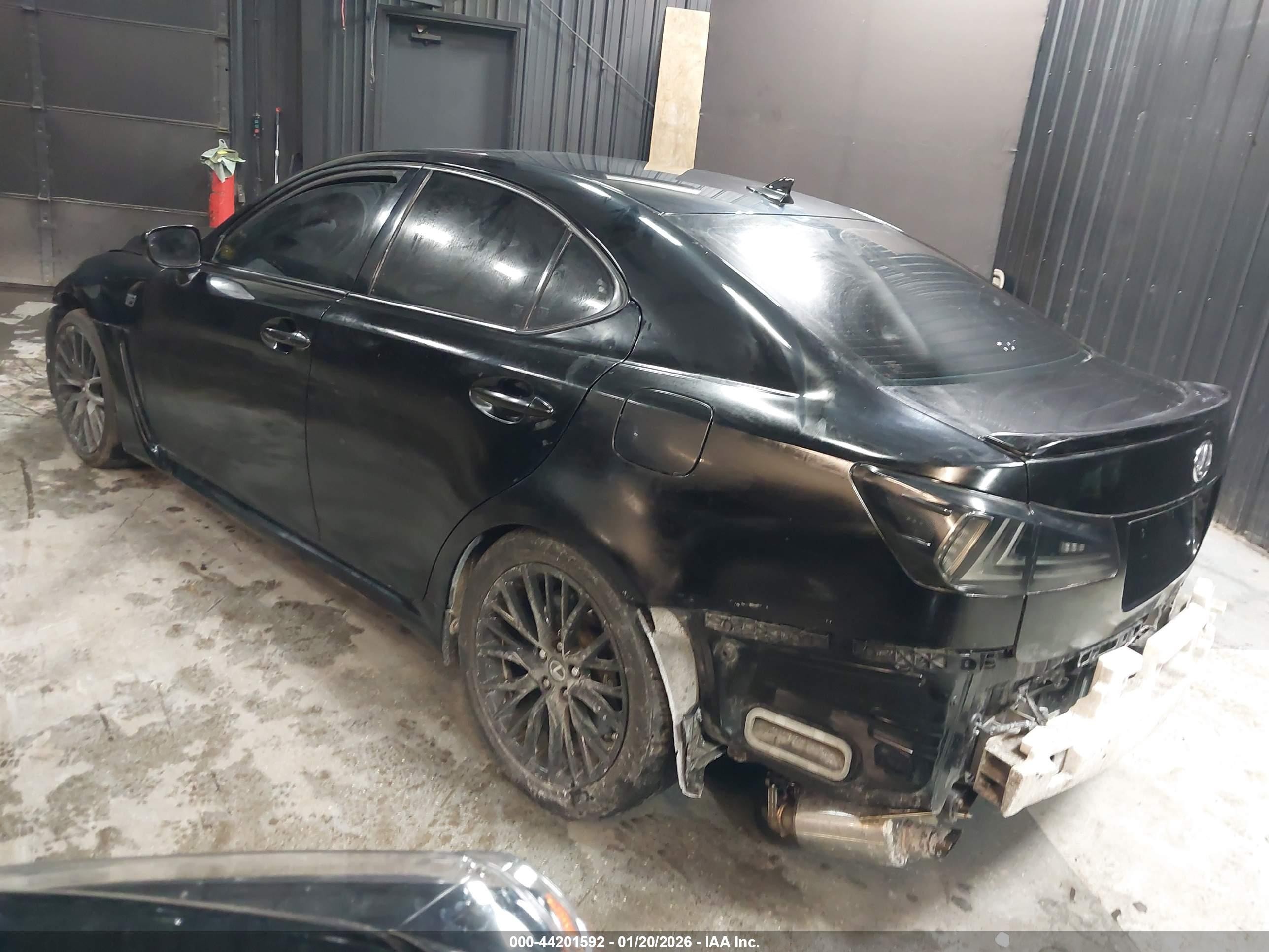 2011 Lexus Is F   Black vin: JTHBP5C29B5009489