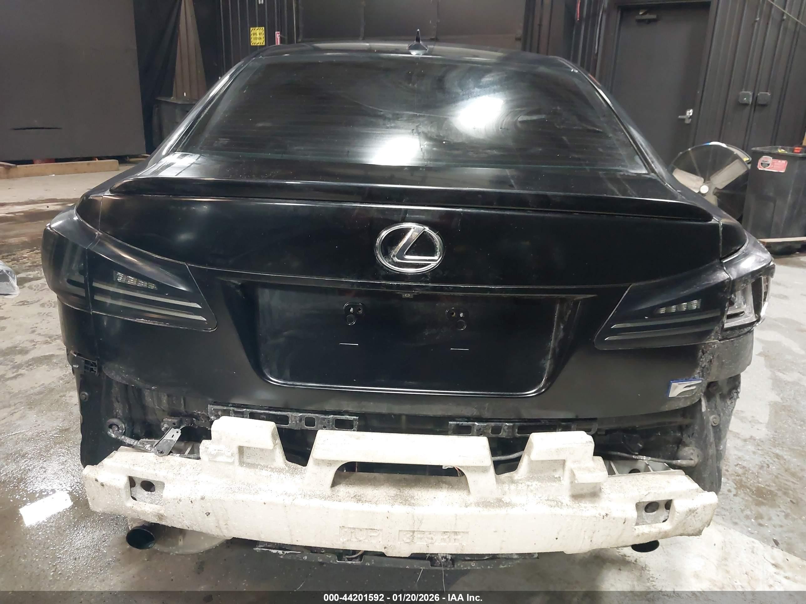 2011 Lexus Is F   Black vin: JTHBP5C29B5009489