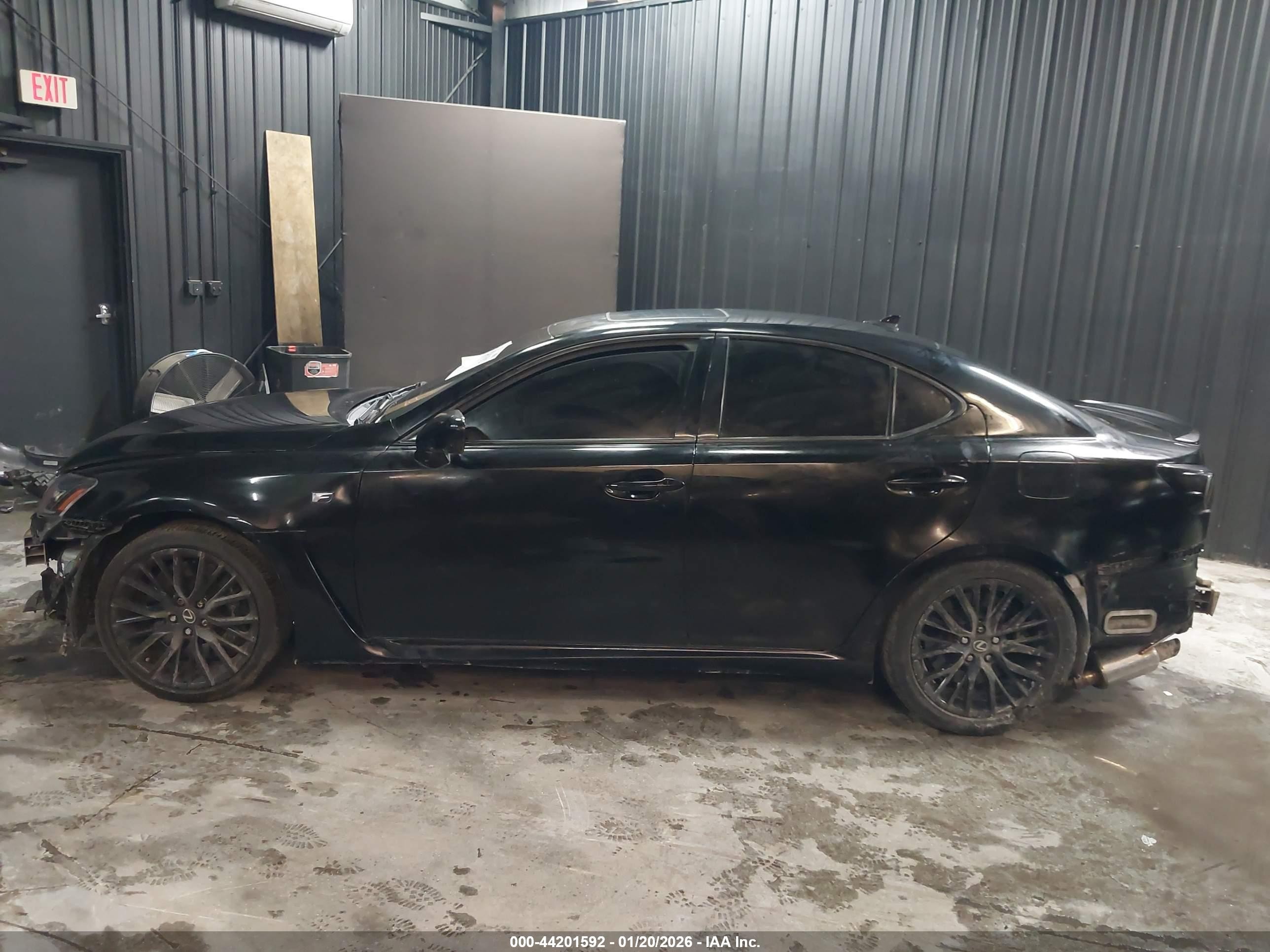 2011 Lexus Is F   Black vin: JTHBP5C29B5009489