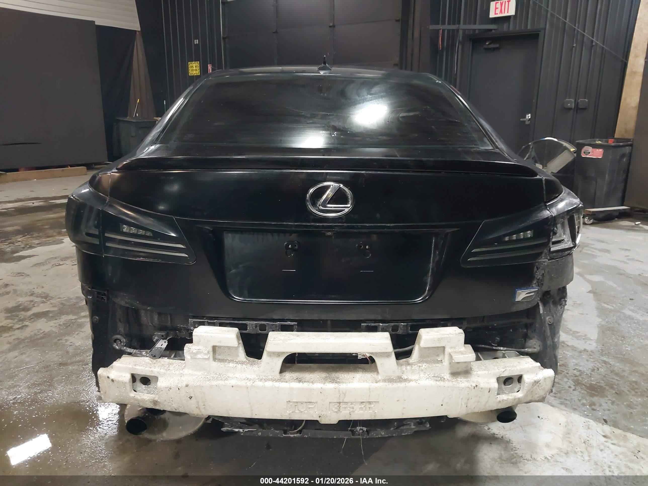 2011 Lexus Is F   Black vin: JTHBP5C29B5009489