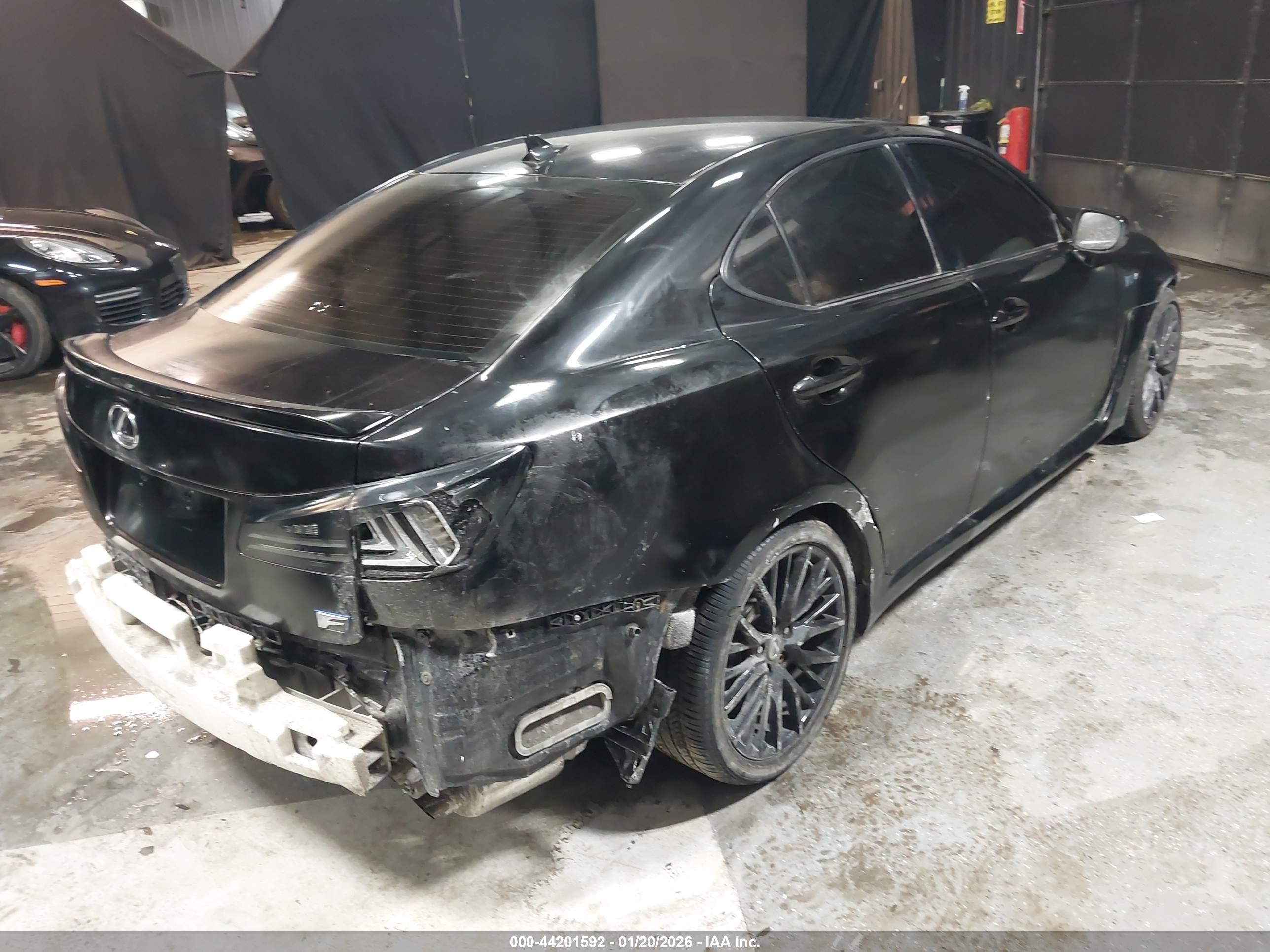 2011 Lexus Is F   Black vin: JTHBP5C29B5009489
