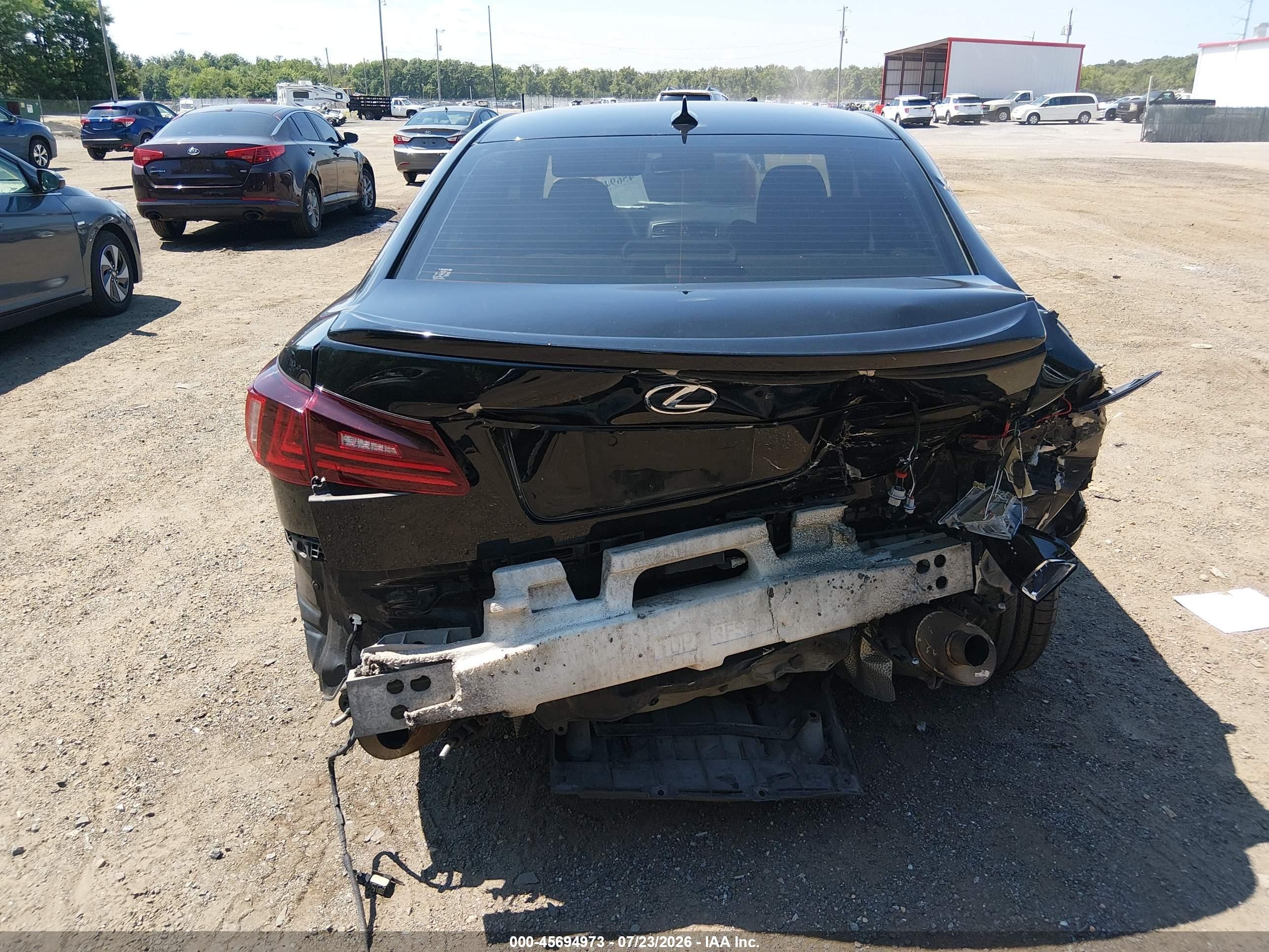 2012 Lexus Is F   Black vin: JTHBP5C29C5009803