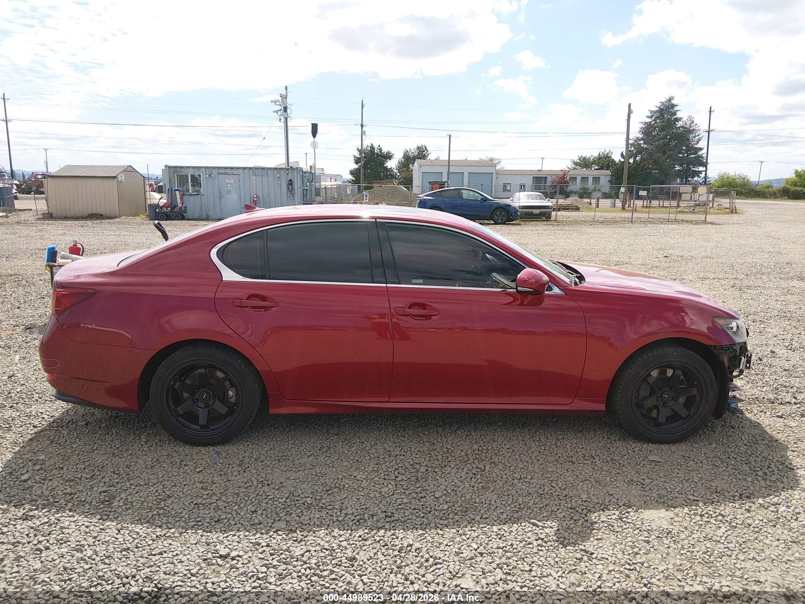 2013 Lexus Gs 450h   Red vin: JTHBS1BL1D5003089